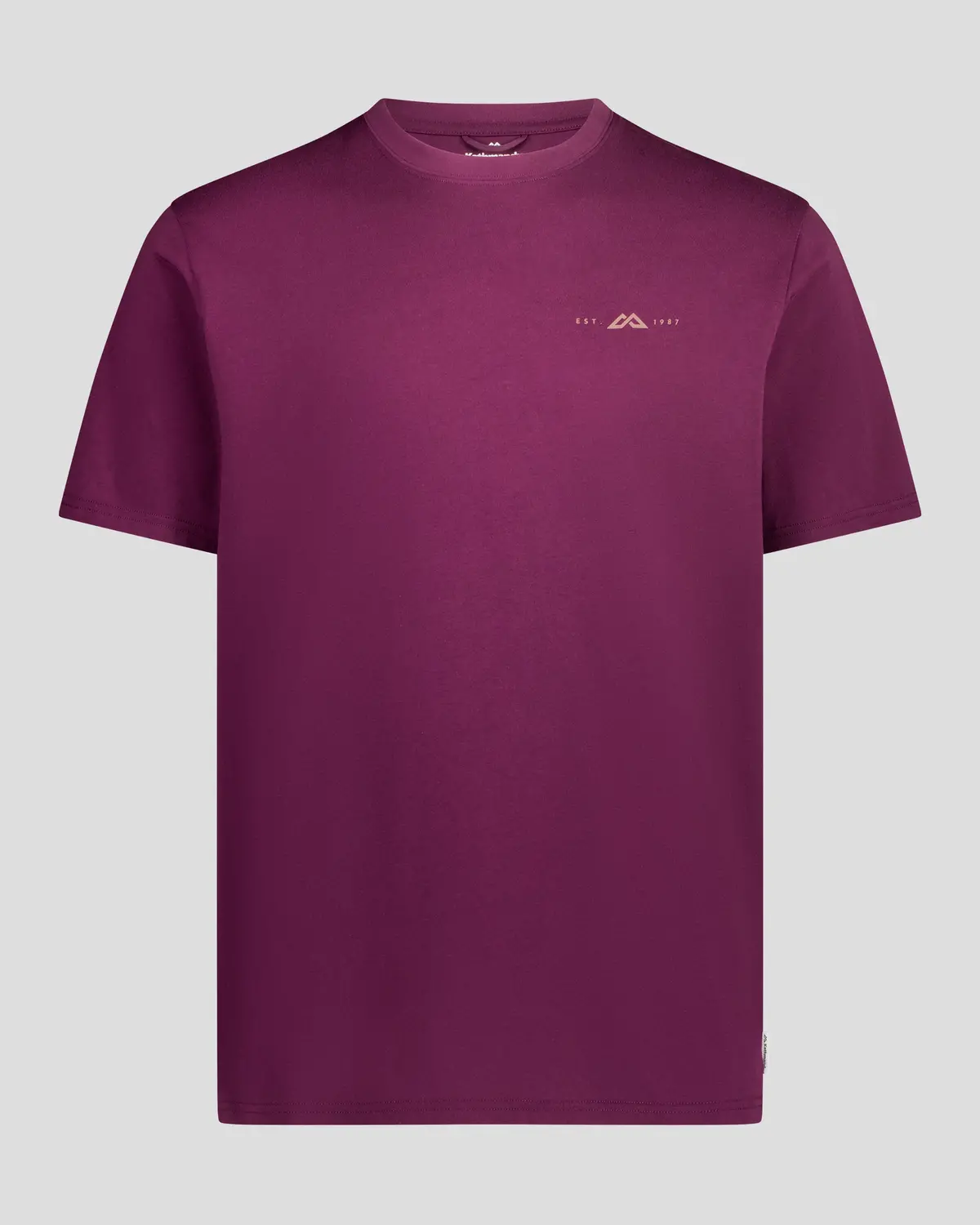 Men's 1987 Organic Cotton T-Shirt - Mulberry 5