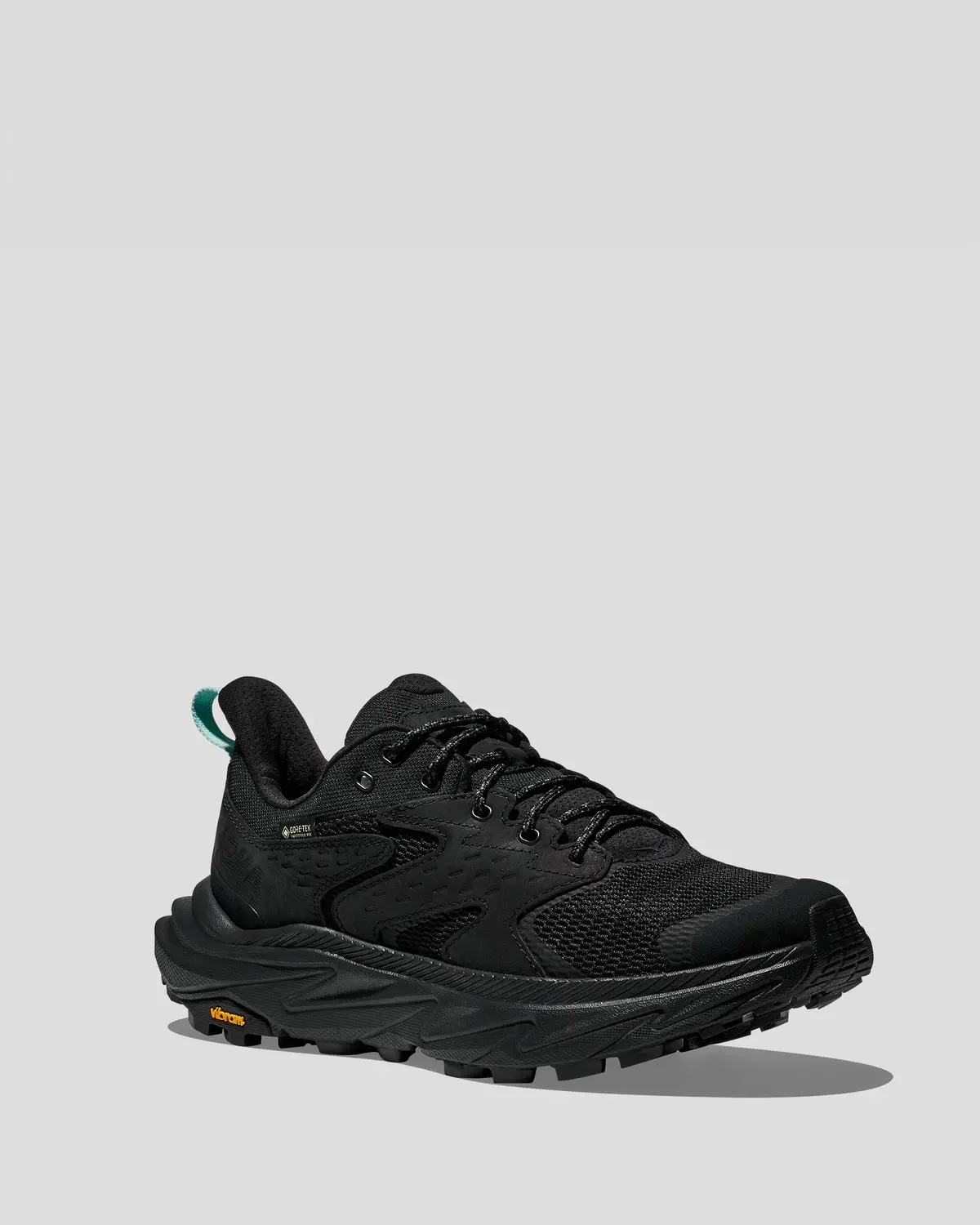 Women's Hoka Anacapa 2 Low Gtx Hiking Shoes - Black 6