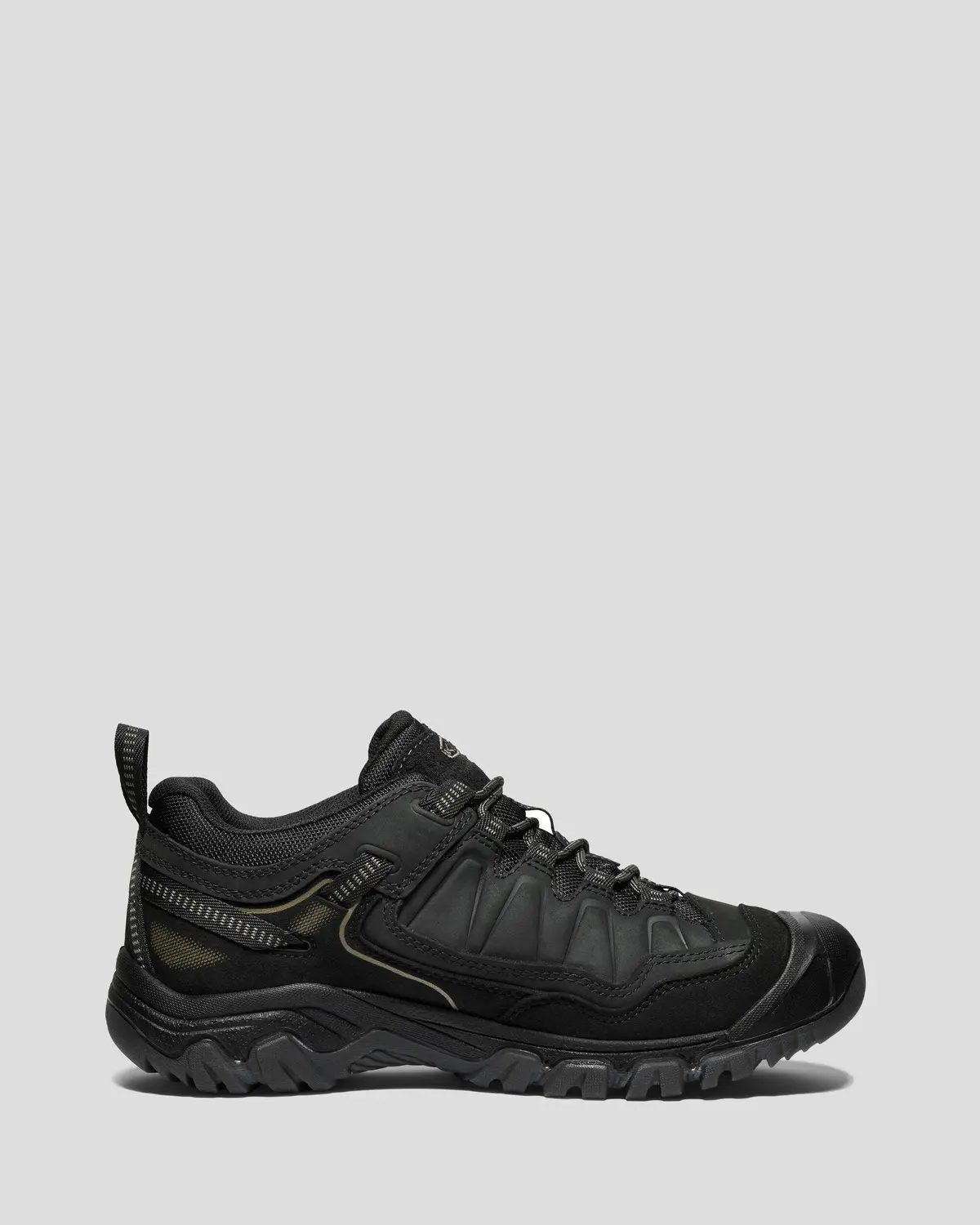 Men's Keen Targhee Iv Waterproof Hiking Shoes - Black 1