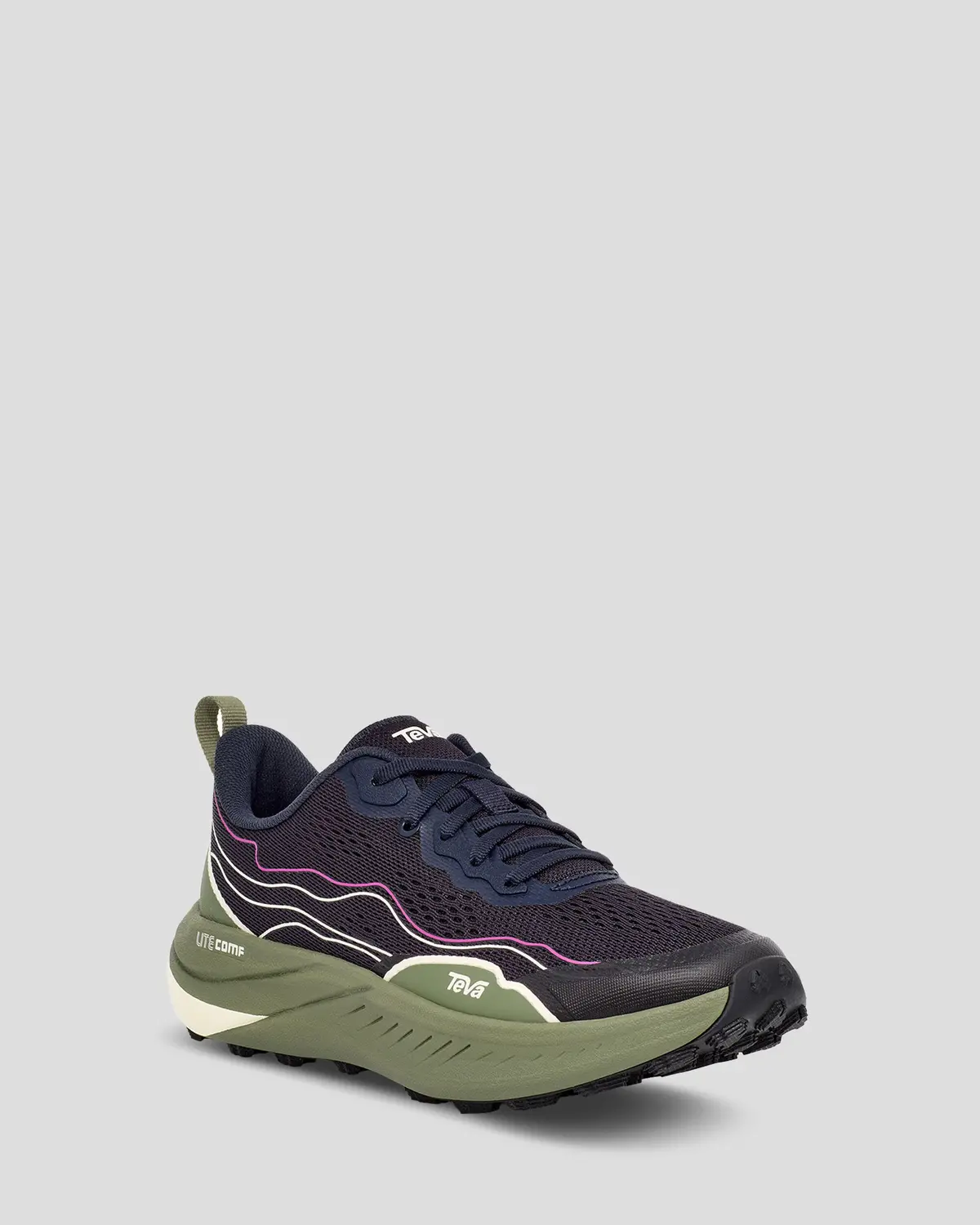 Women's Teva Trailwinder Low Hiking Shoe - Total Eclipse/Olivine 1