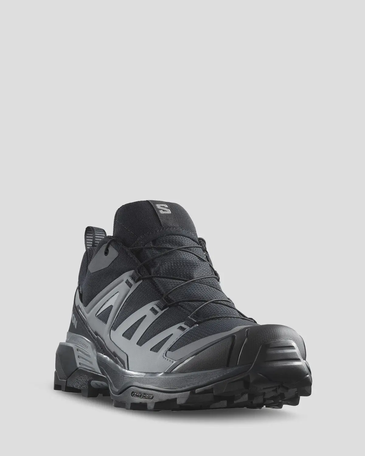 Men's Salomon X Ultra 360 Gtx Hiking Boot - Black/Magnet/Quiet Shade 2