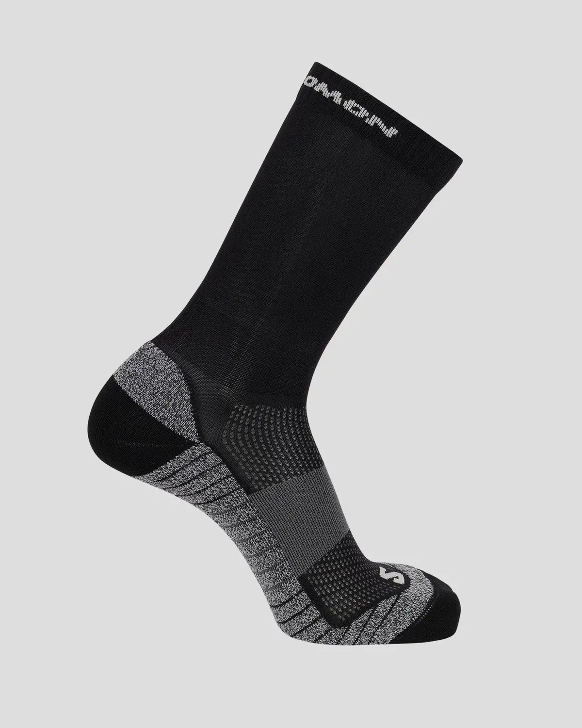Salomon Aero Crew Socks - Black/Ebony/Pearl Blue 1