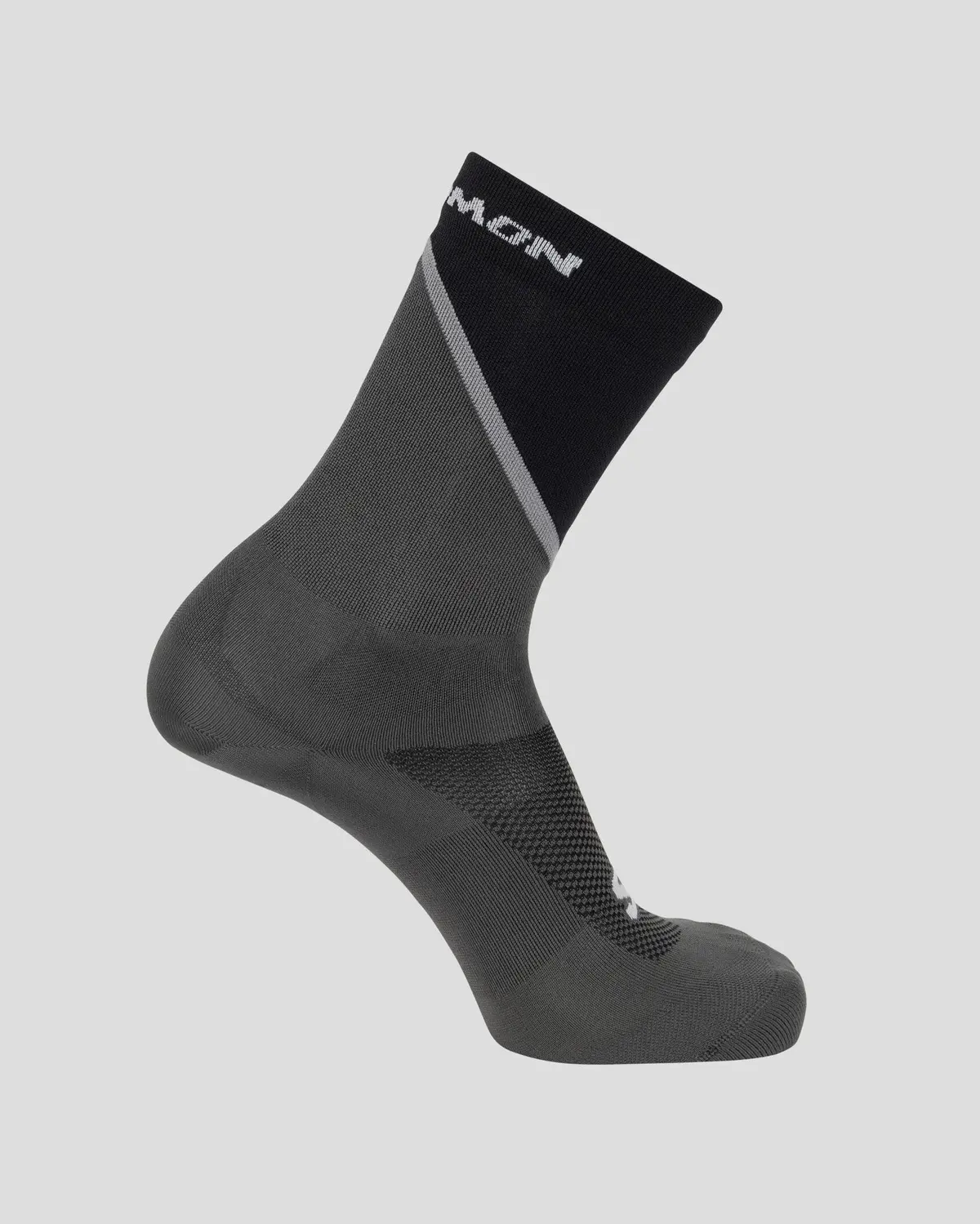 Salomon Pulse Crew Socks - Magnet/Black/Monument 1