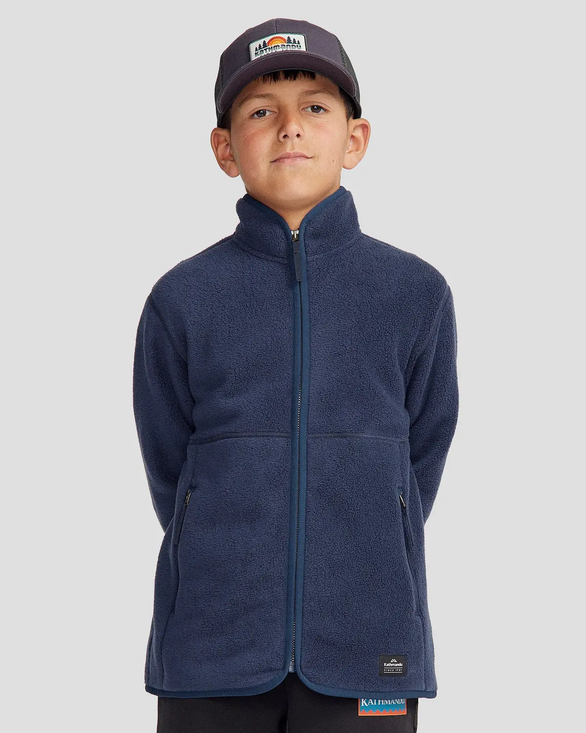 Kids Trailhead Fleece Jacket - Pure Navy 1