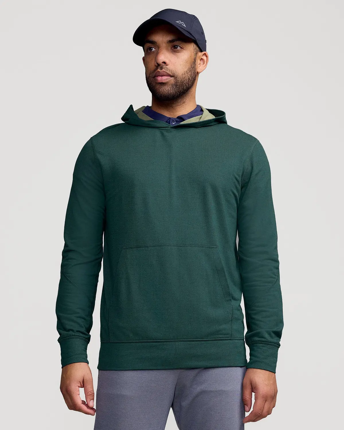 Men’S Anytime Hoodie - Deep Lagoon Marle 1