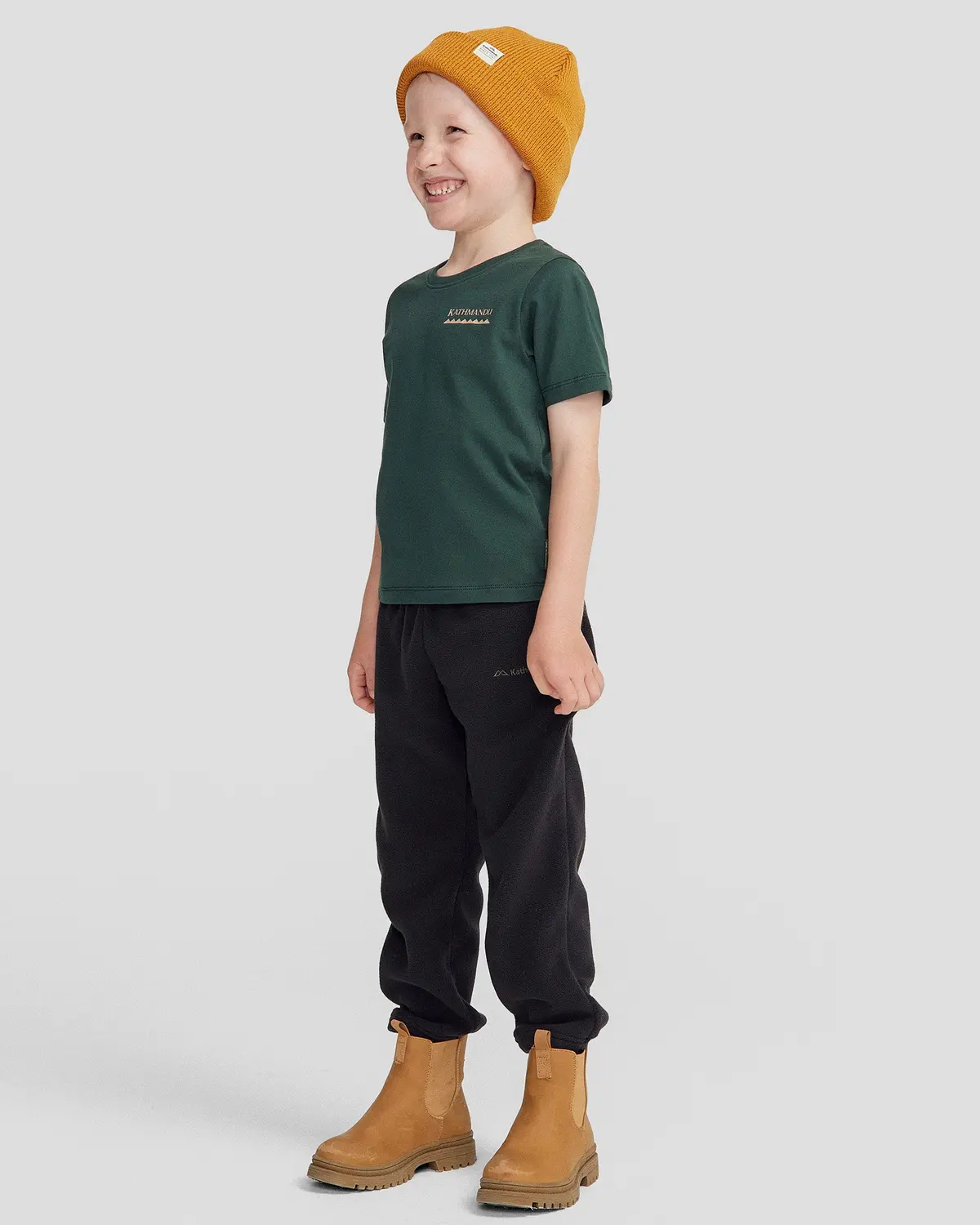 Kids' Heritage Organic Cotton T-Shirt - Deep Forest 2