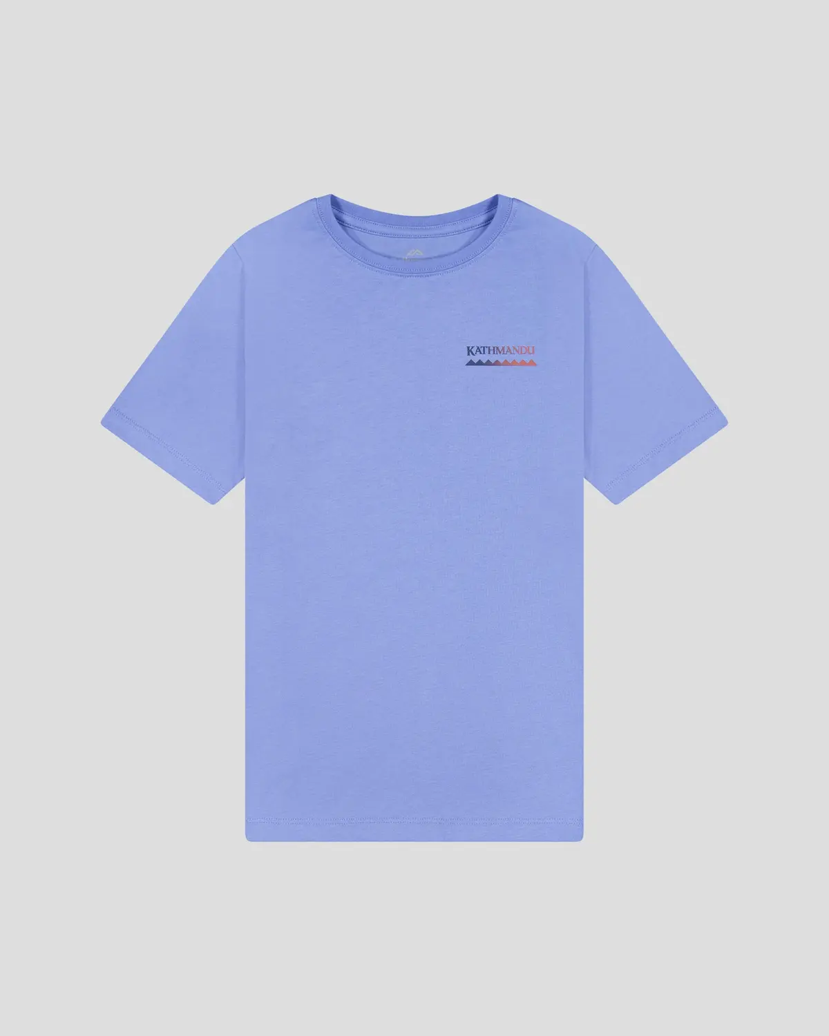 Kids Heritage Logo Organic Cotton S/S Tee - Peri 1