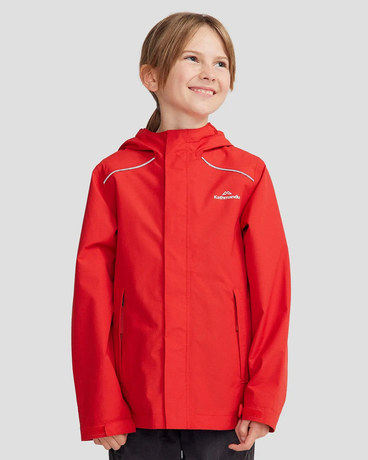 Youth Andulo 2L Rain Jacket - Spicy Chilli Pepper 1
