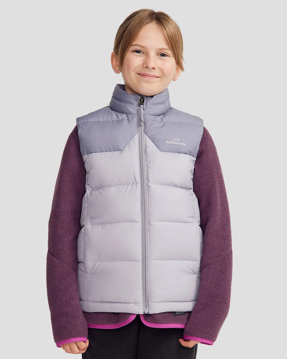 Youth's Epiq Down Vest - Dark Haze/Light Haze 1