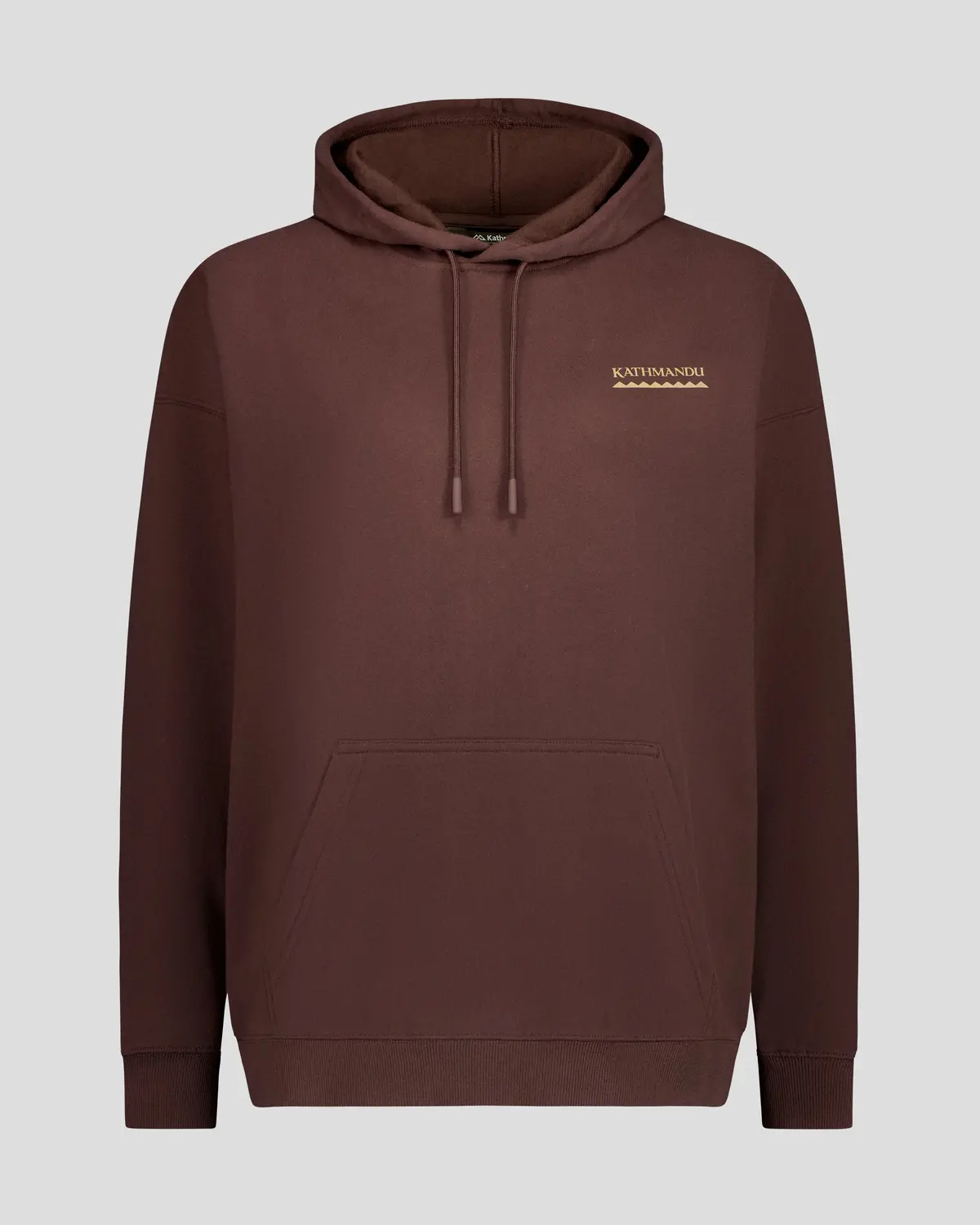 Women's Heritage Logo Slouchy Brushed Hoodie - Cocoa 1