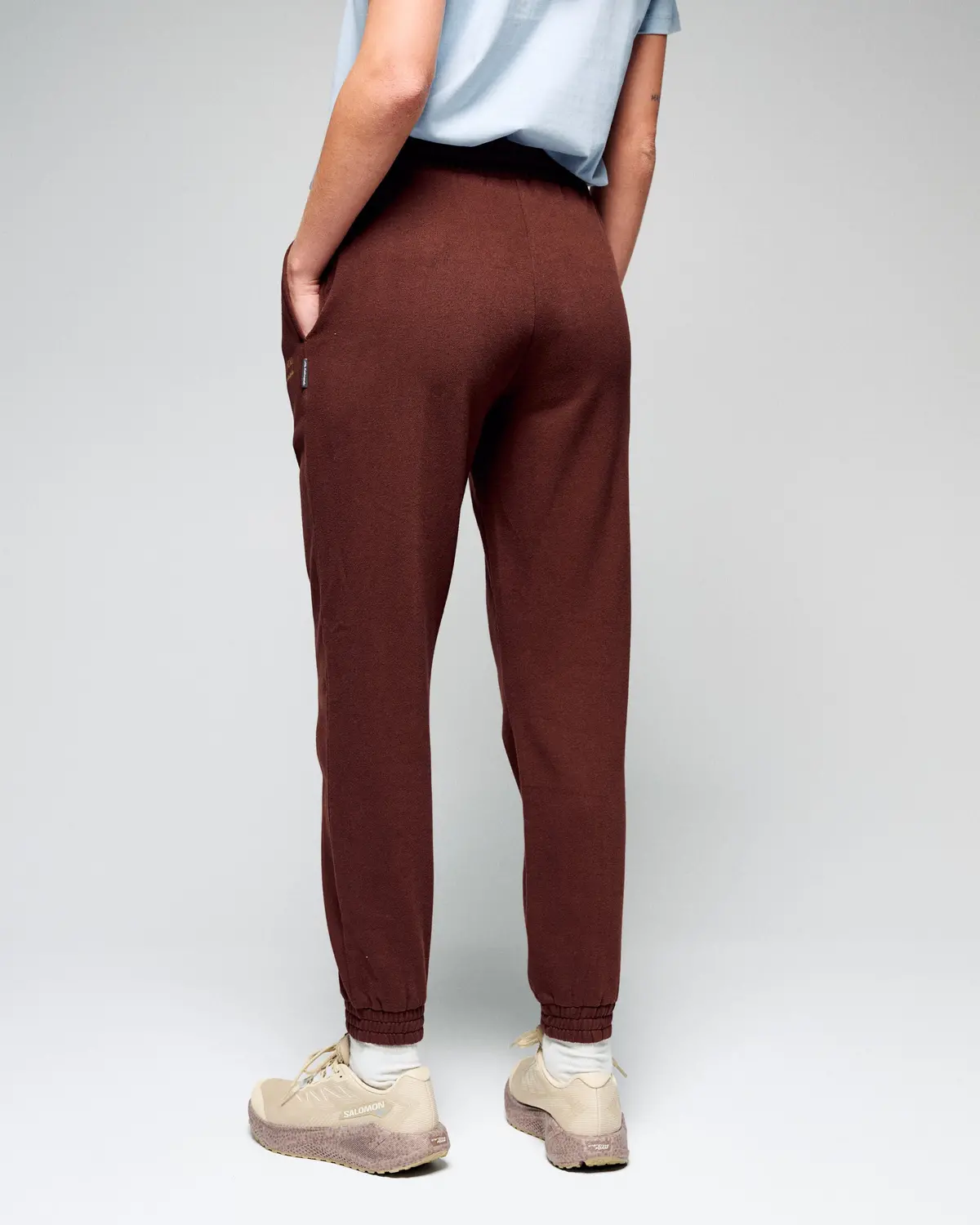 Women's Heritage Logo Slouchy Brushed Joggers - Cocoa 4
