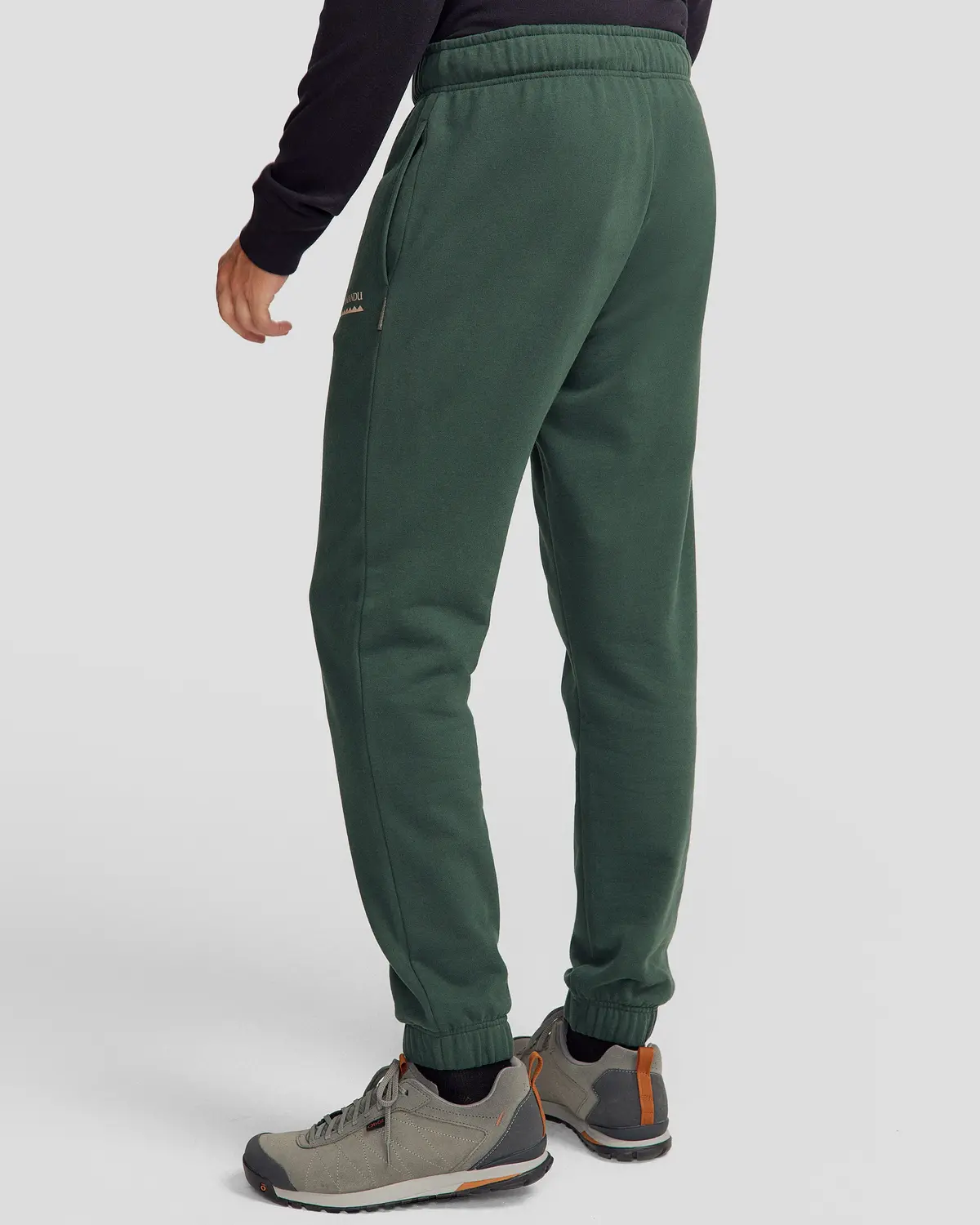 Men's Heritage Logo Brushed Joggers - Deep Forest 4