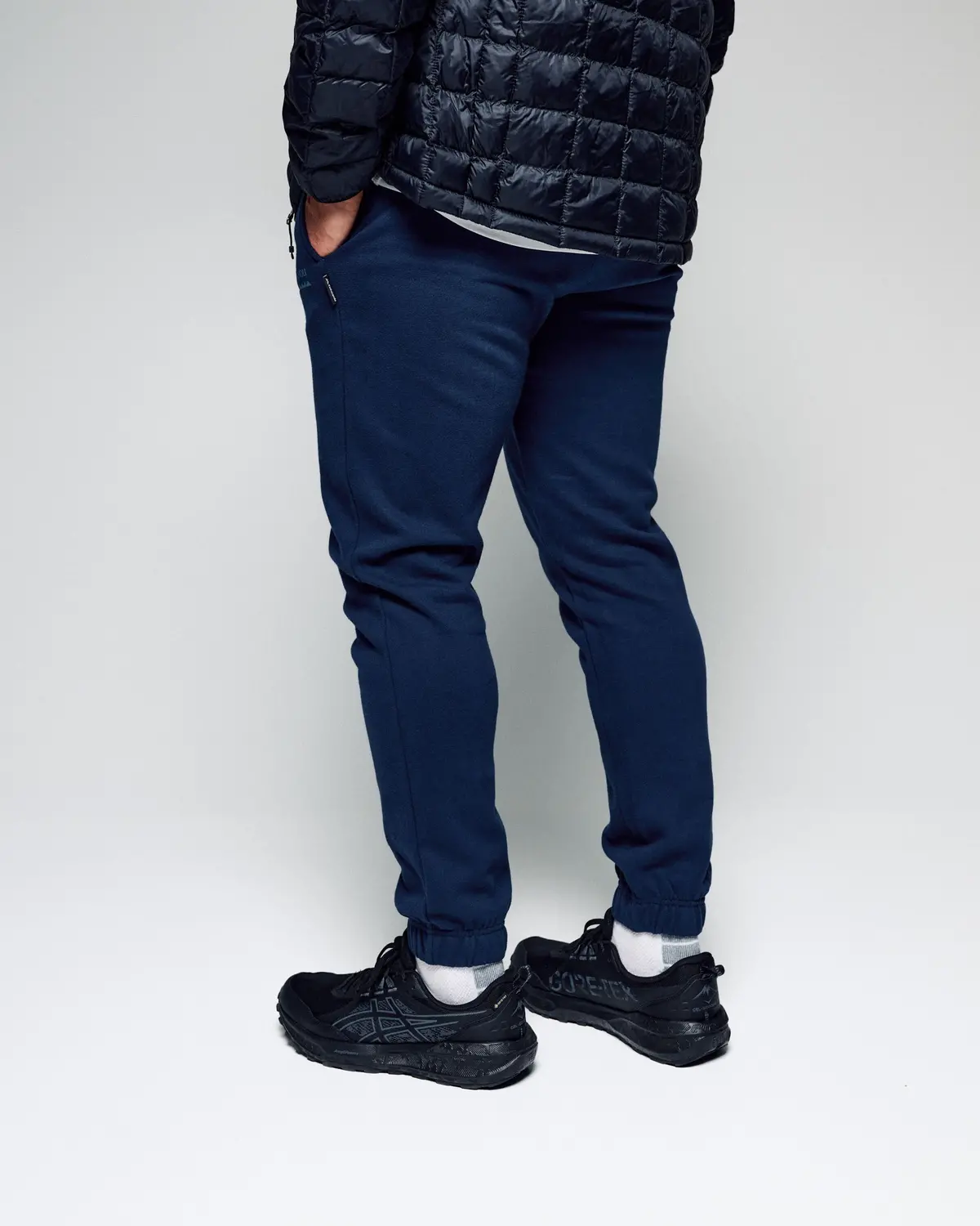Men's Heritage Logo Brushed Joggers - Classic Navy 2