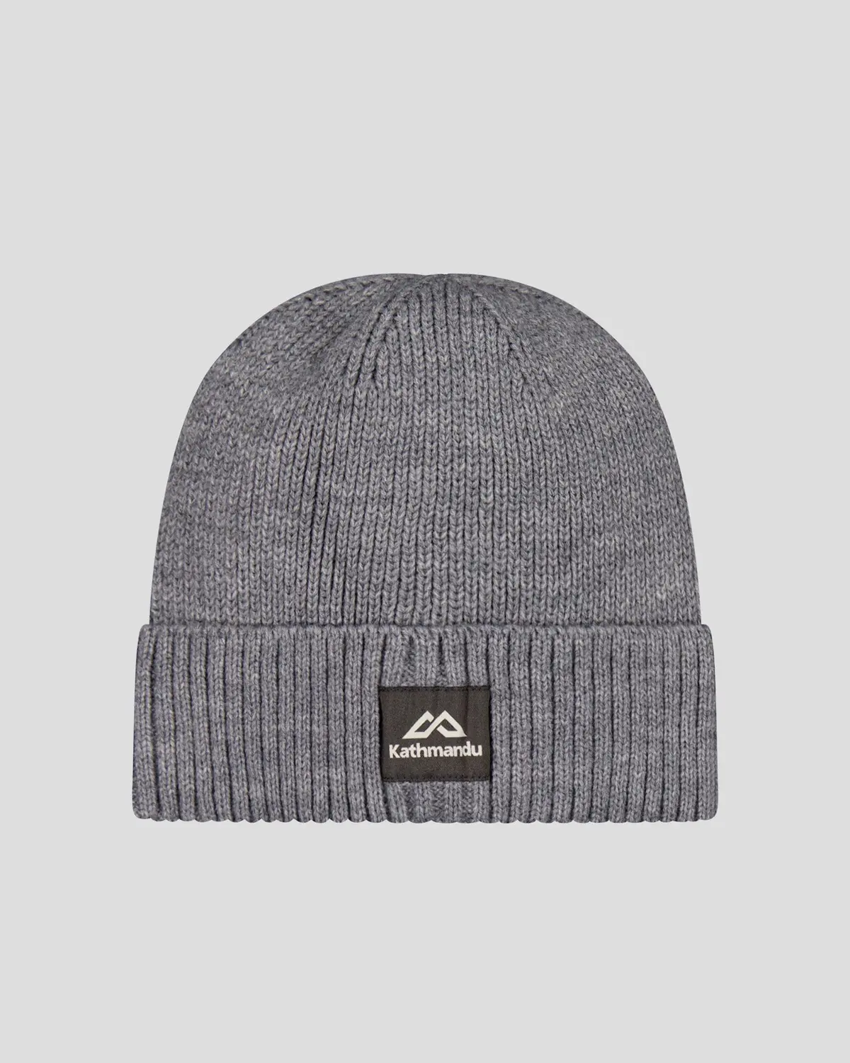 Badge Beanie 3.0 - Light Grey Marle 1