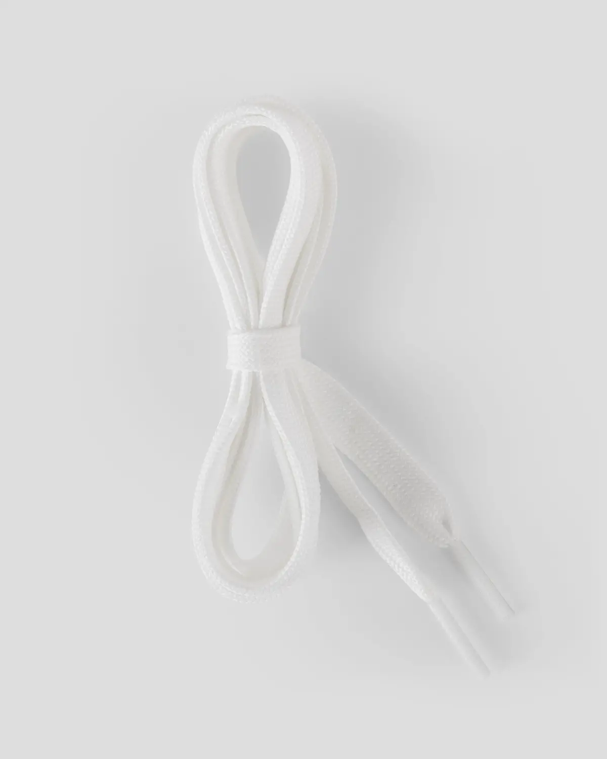Spare Shoe Flat Laces - White 1