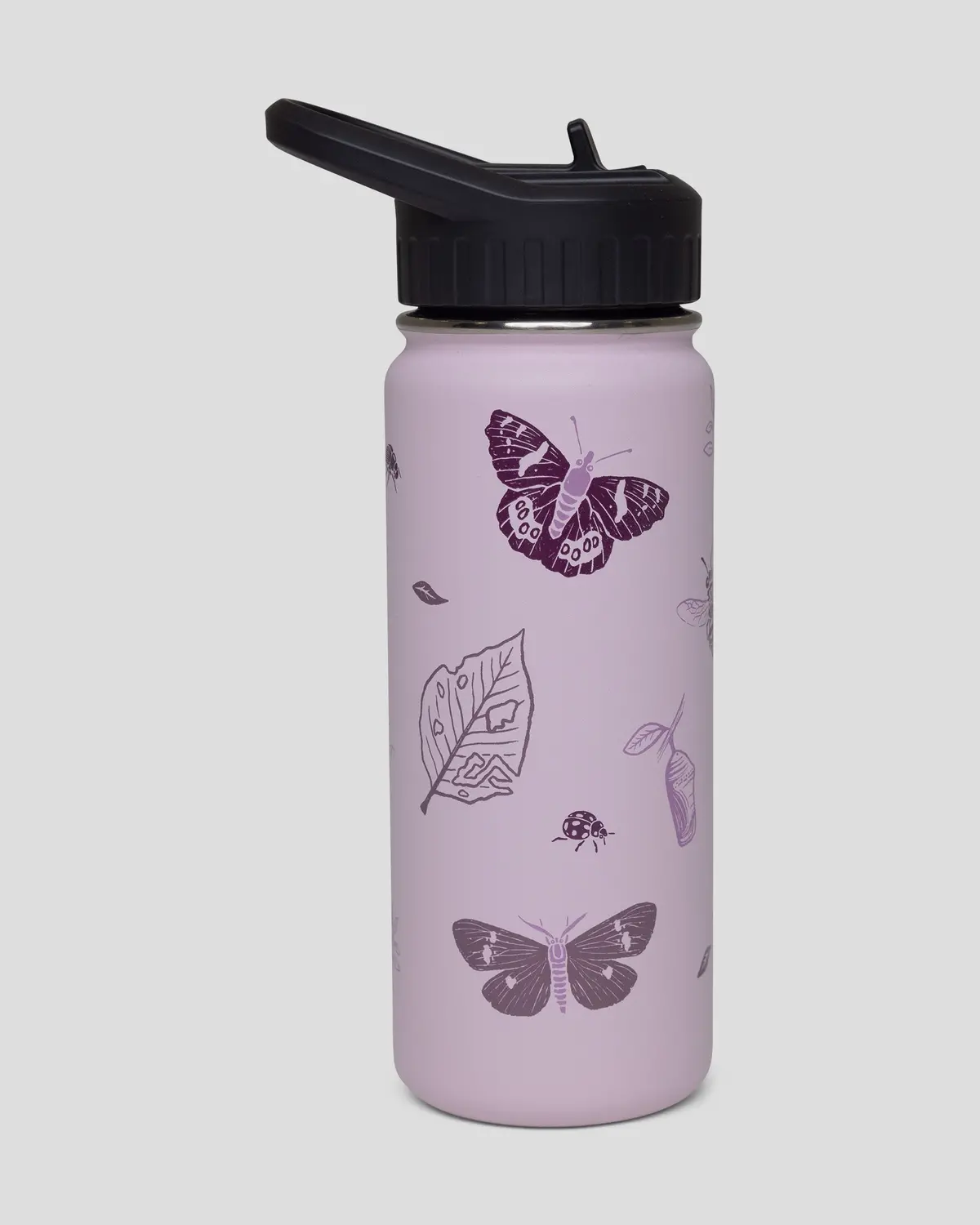 Kids'' Straw Lid Insulated Bottle - 530 Ml - Stardust 1