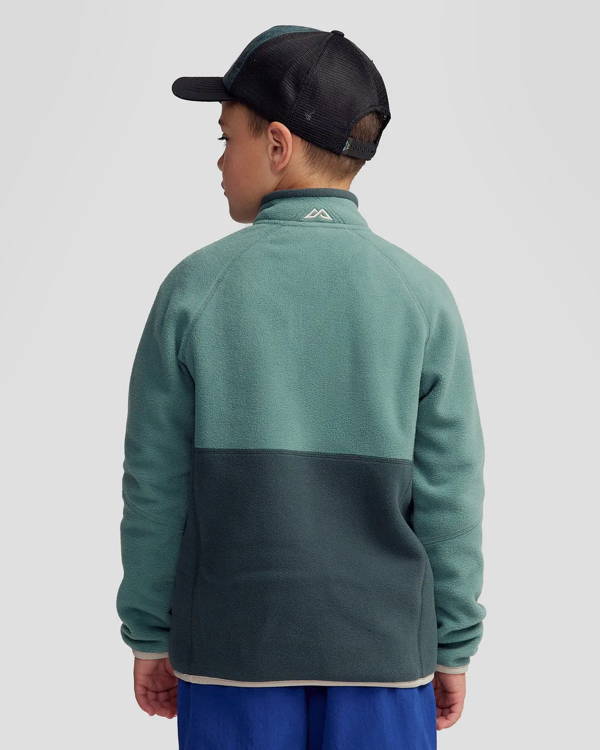 Kids’ Trailhead Fleece Lightweight Pullover - Light Forest 4