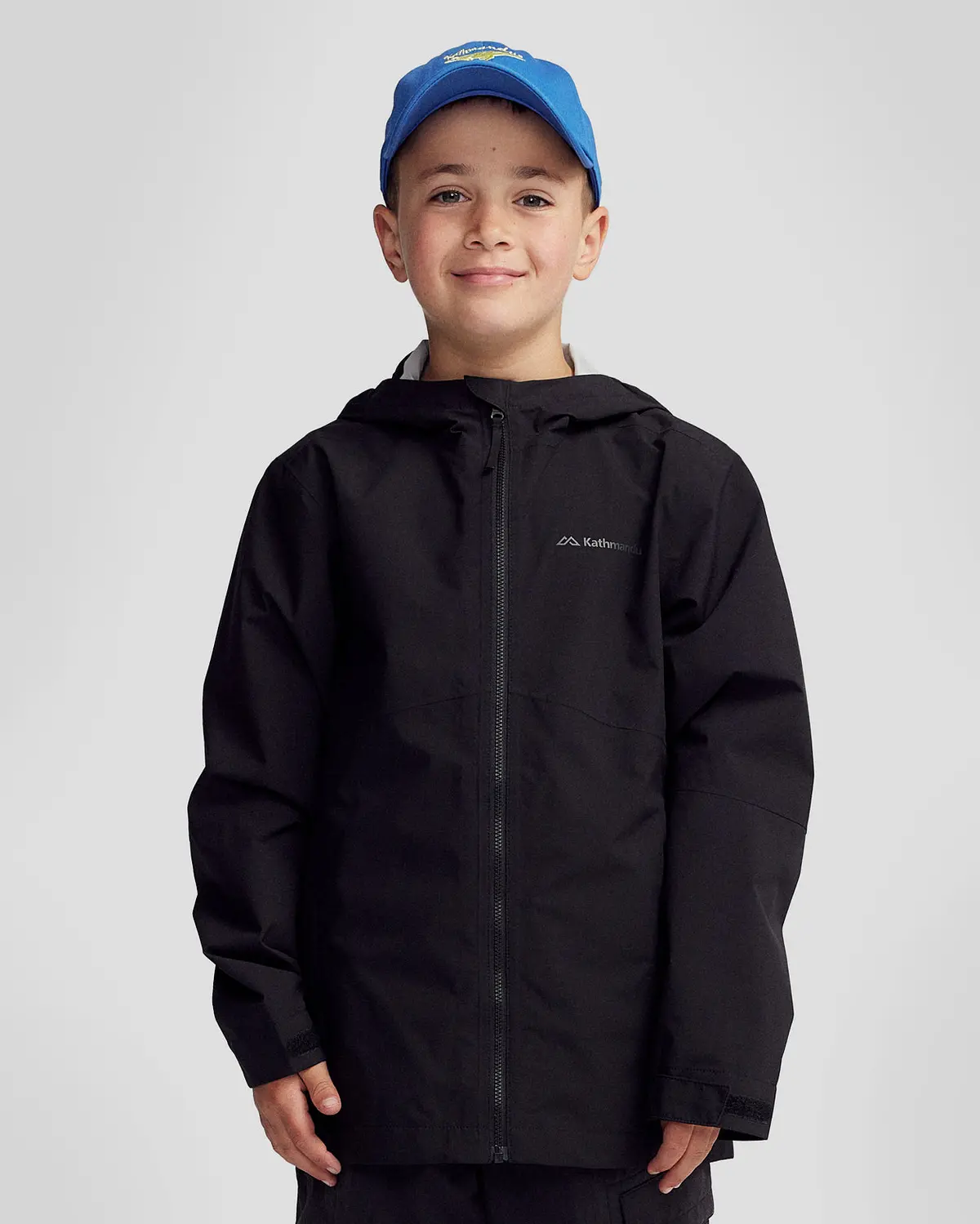 Kids’ Trailhead Stretch 2.5L Rain Jacket - Black 1
