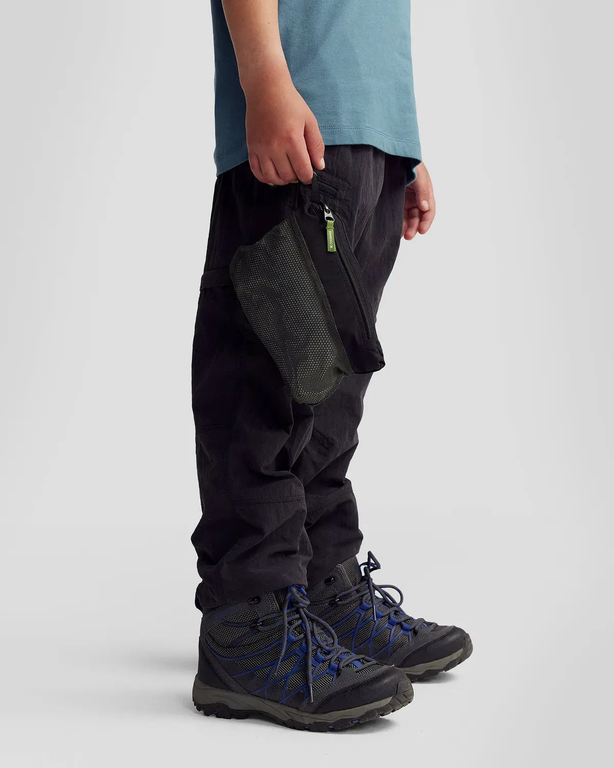 Kids’ Trailhead Stretch 2.5L Rain Jacket - Black 6