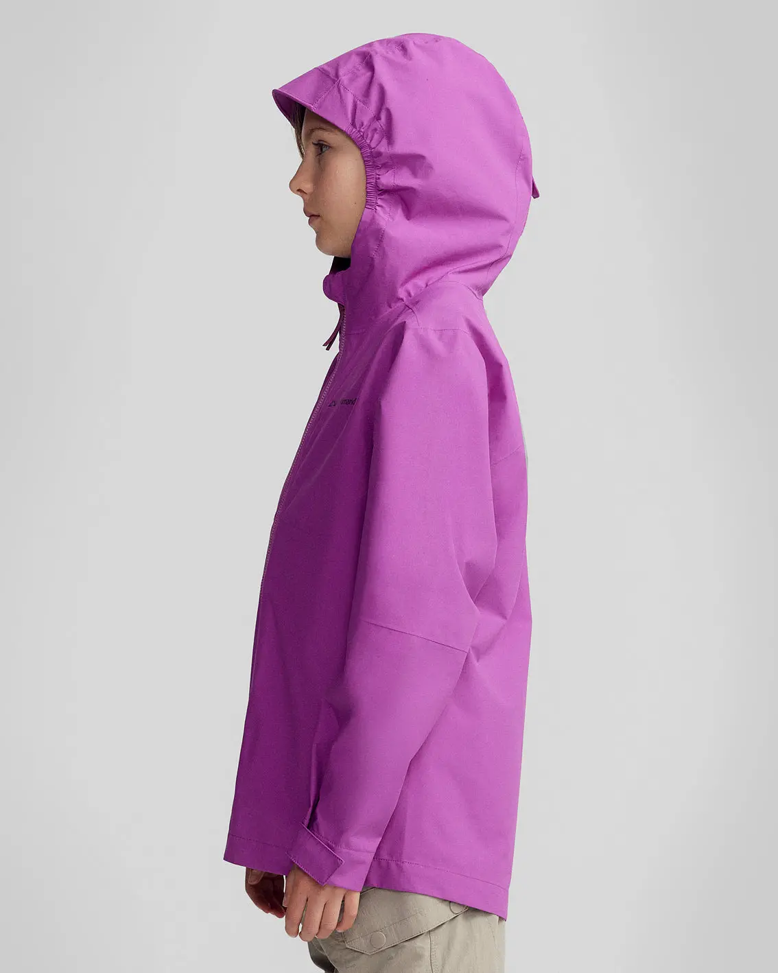 Kids’ Trailhead Stretch 2.5L Rain Jacket - Vivid Purple 3