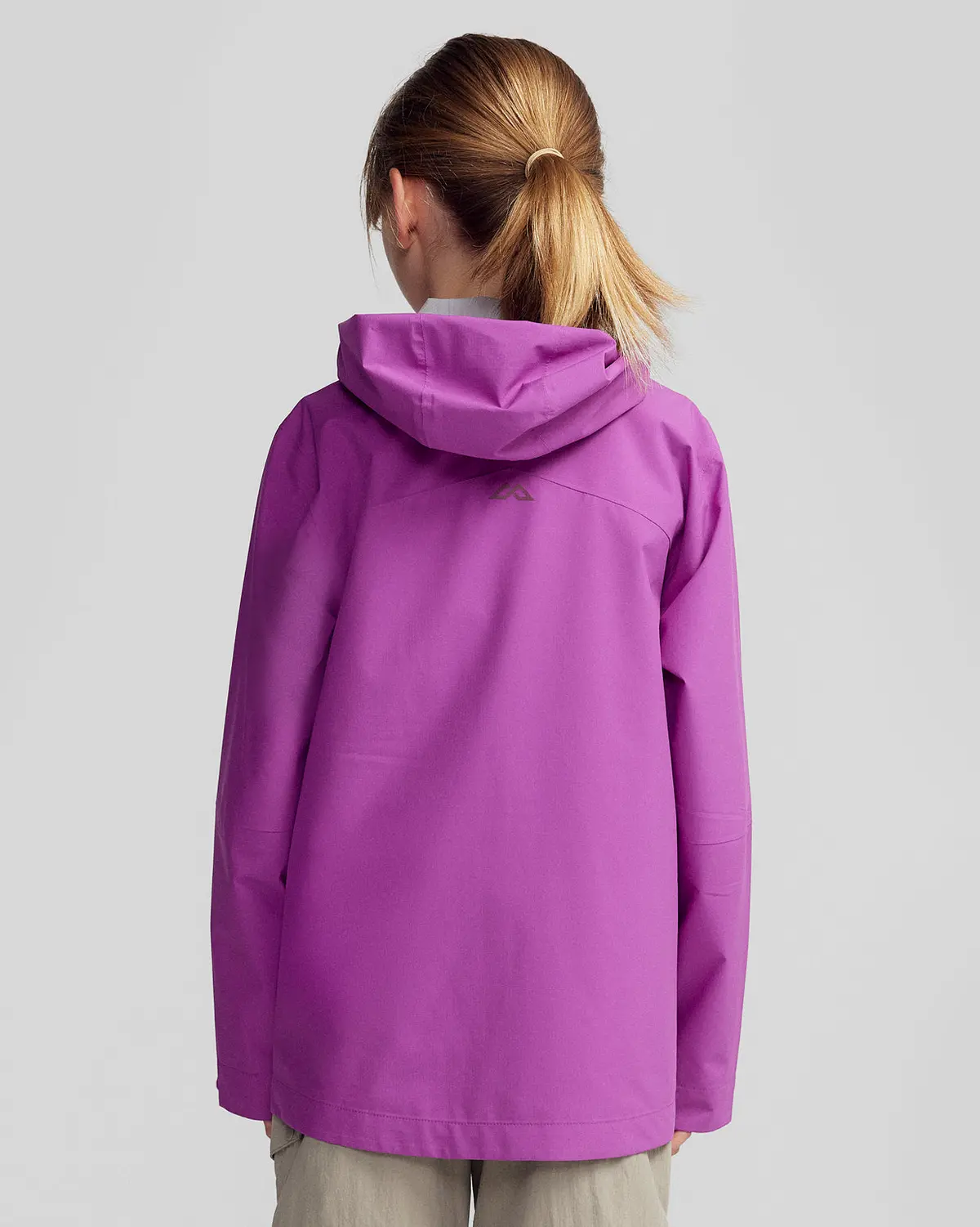 Kids’ Trailhead Stretch 2.5L Rain Jacket - Vivid Purple 4