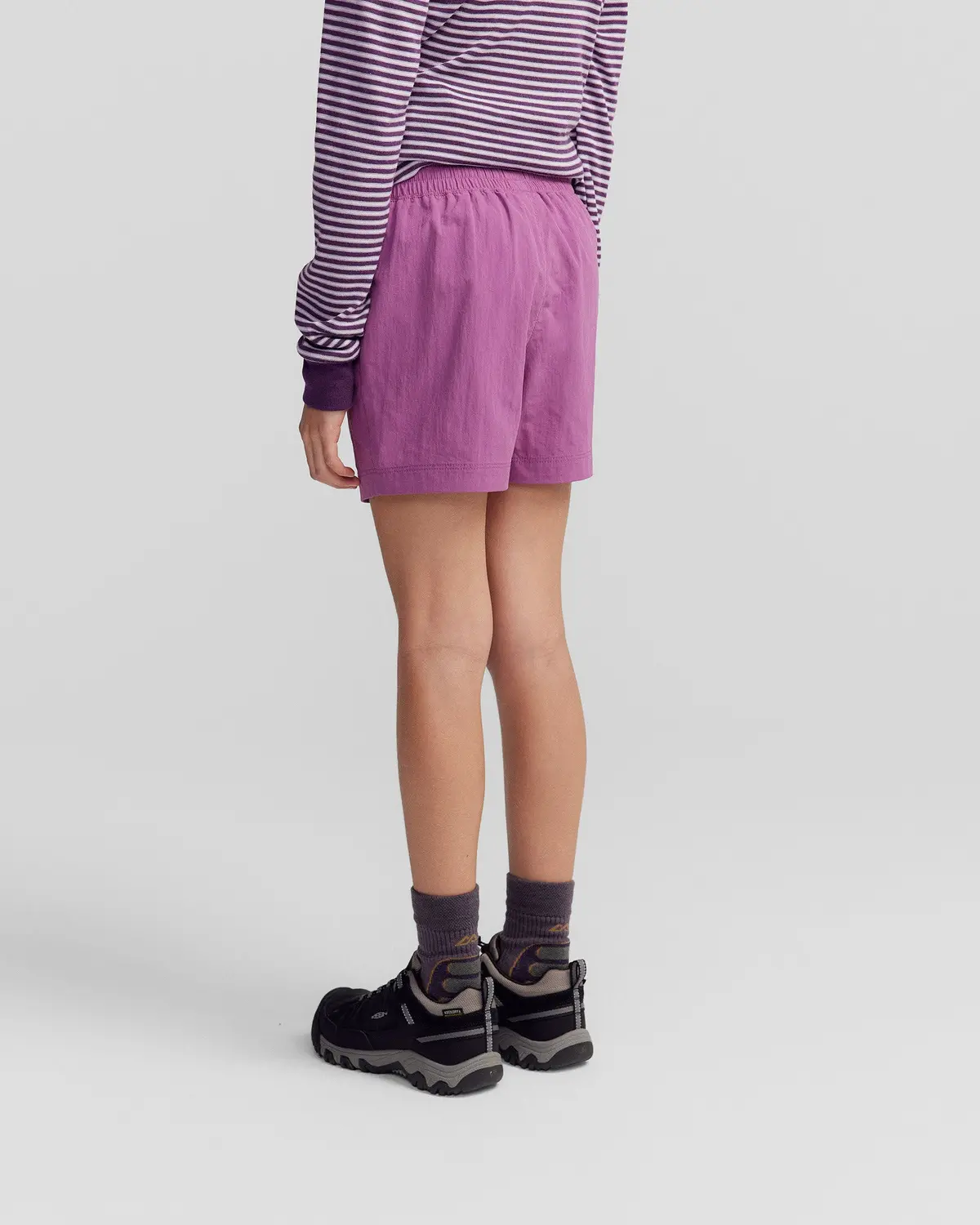 Kids’ Evry-Day Shorts  -  Washed Berry 4