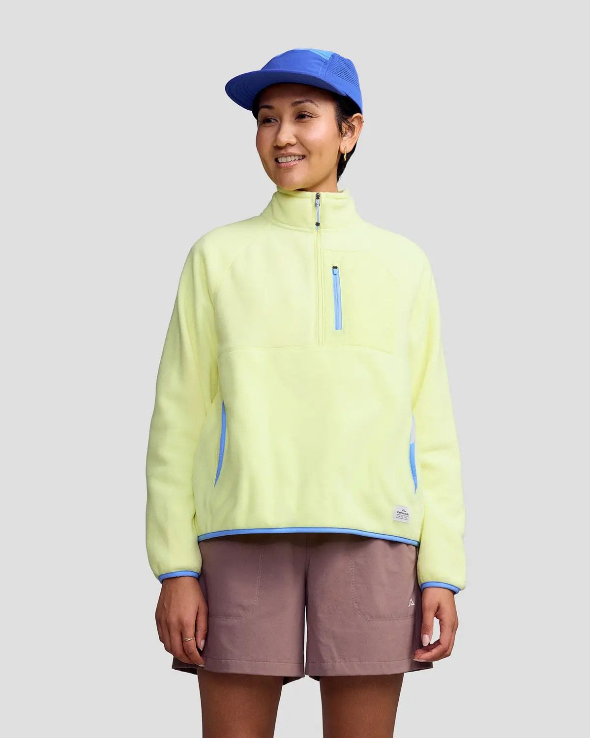 Women’S Trailhead Fleece Lightweight Pullover  -  Zing 1