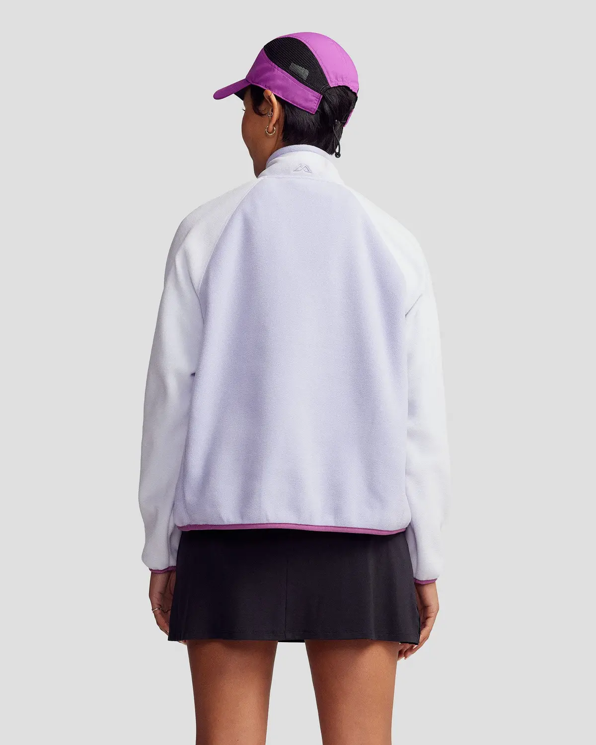 Women’S Trailhead Fleece Lightweight Pullover  -  Lilac/Bright Lilac 4