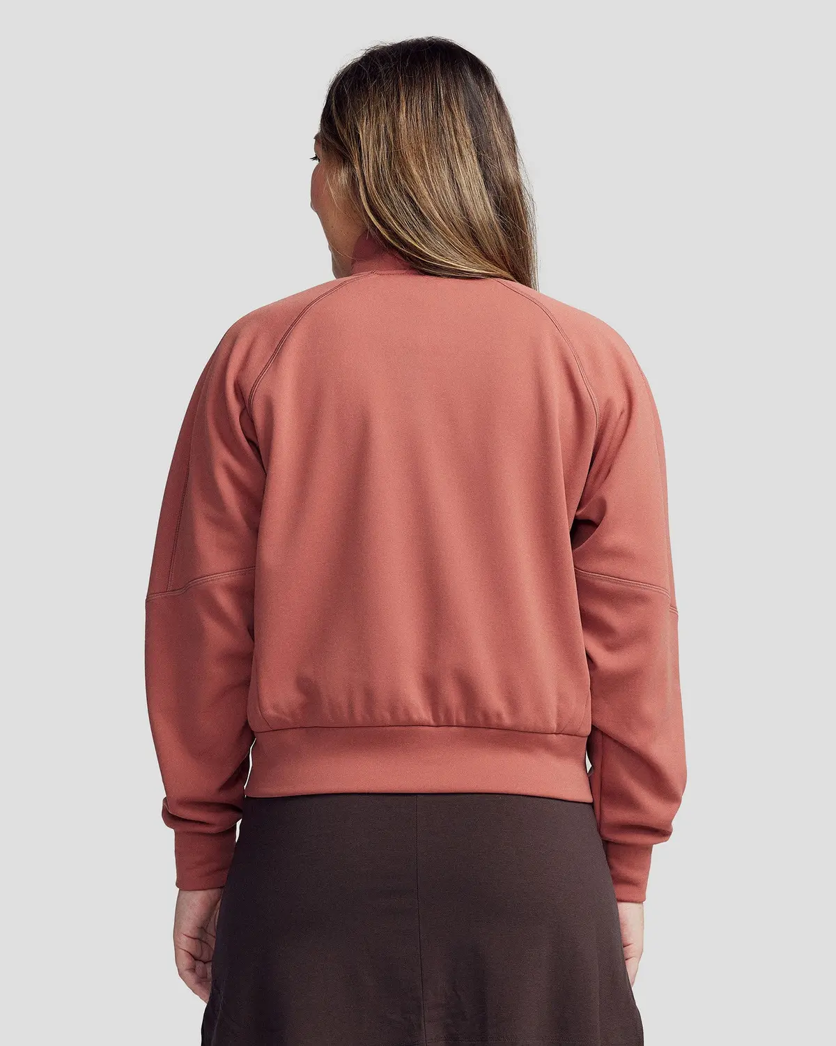 Women’S Anytime Bomber Jacket  -  Dark Clay 5