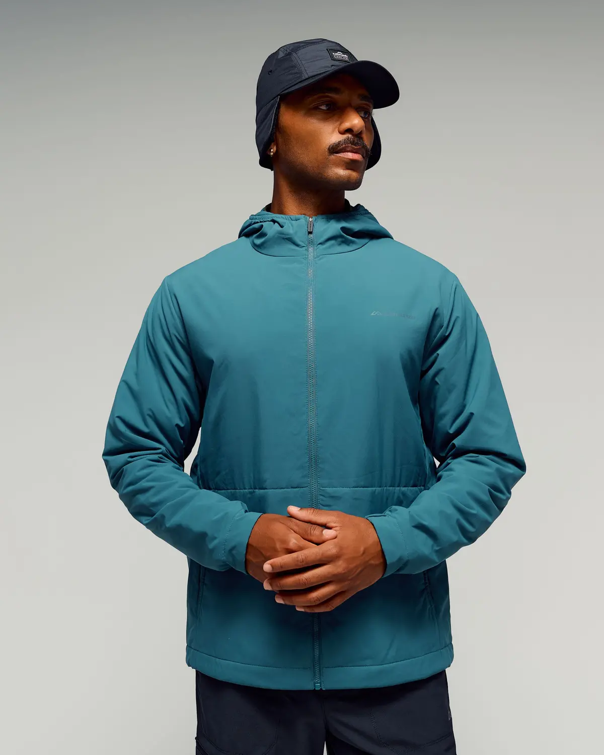 Men's Anytime Lt Insulated Hooded Jacket -  Ocean 1