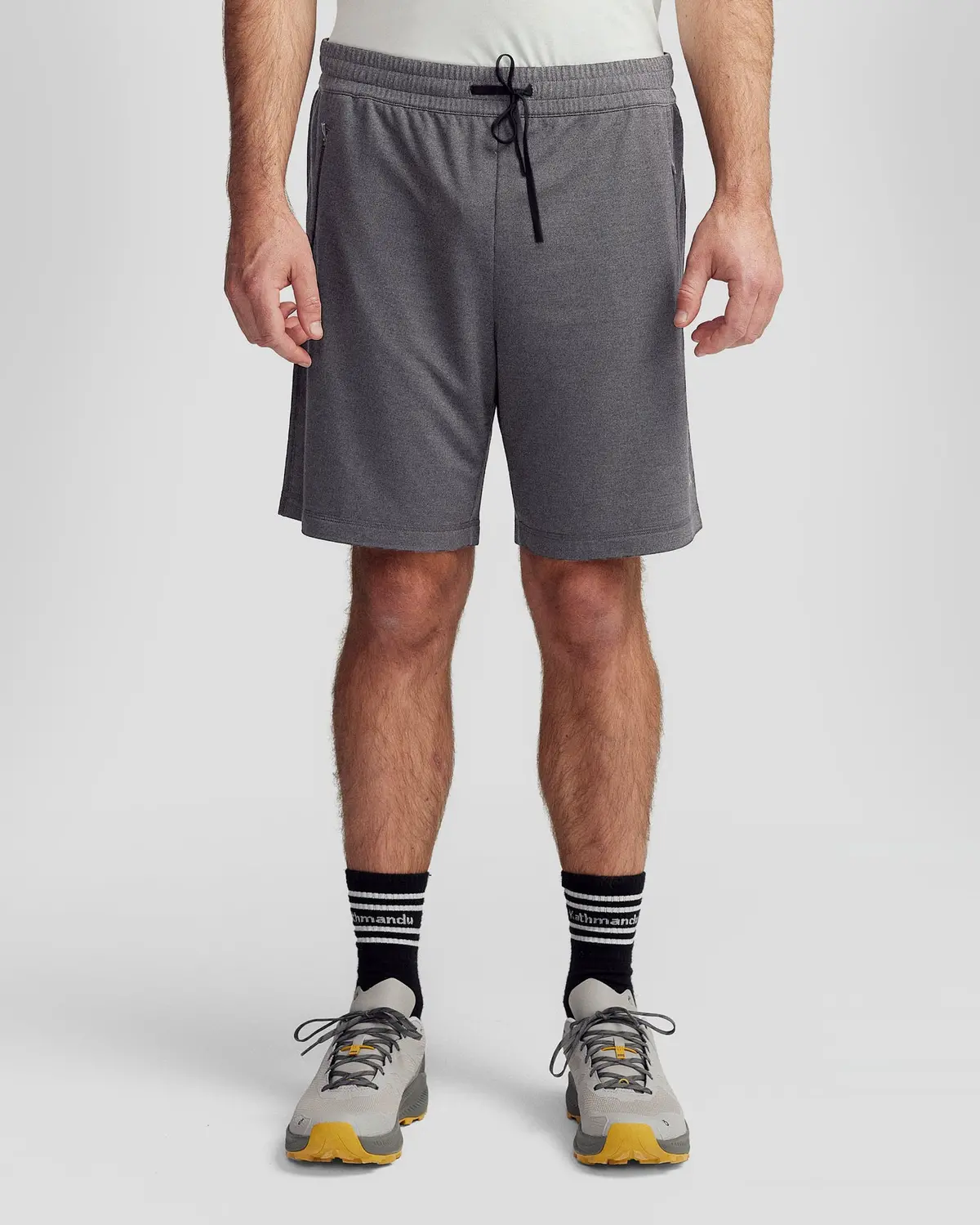 Men’S Anytime 7” Shorts - Mid Grey Marle 1