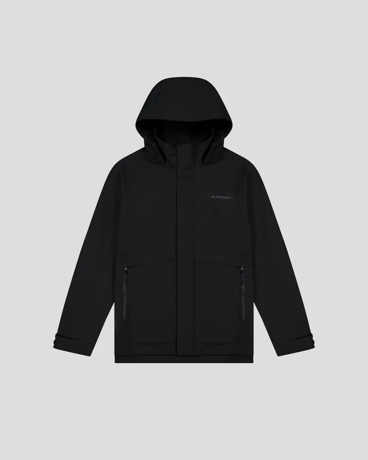 Men's Citytrek 2L Rain Jacket - Black Stingray 5