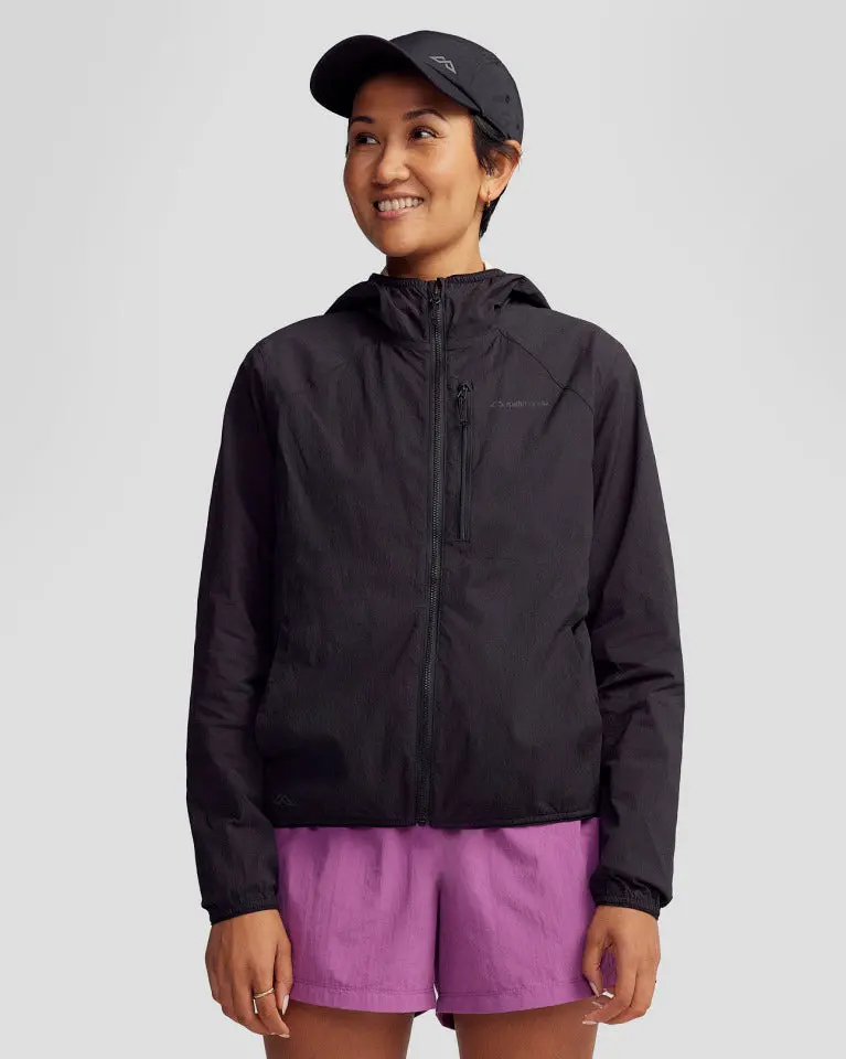 Women’S Trailhead Windbreaker - Black Stingray 1