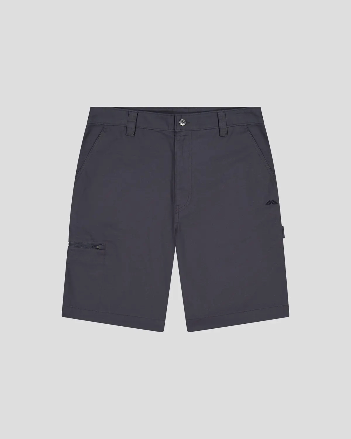 Men’S Weekend Cotton Shorts  -  Shale 1