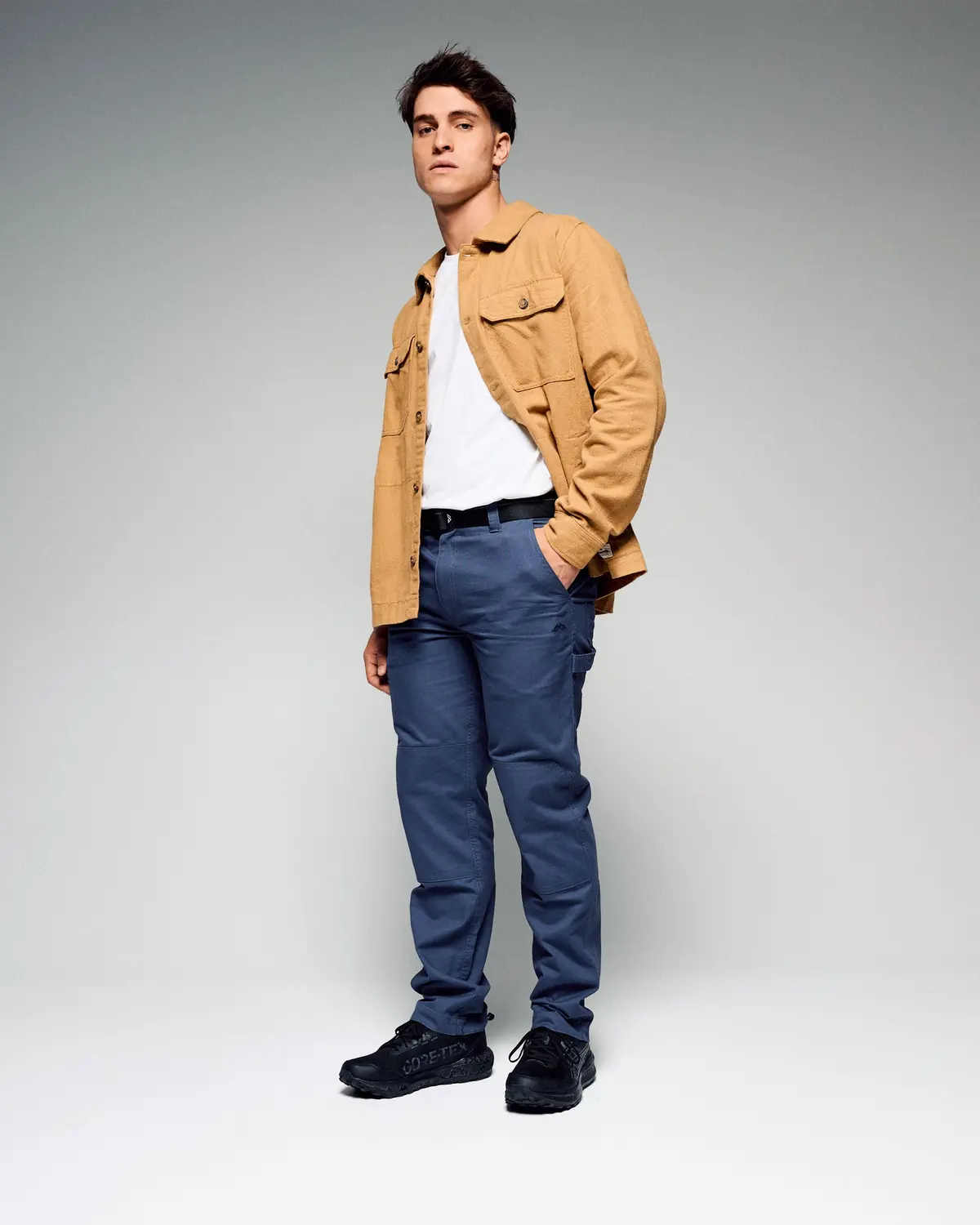 Men's Weekend Cotton Pants  -  Mid Navy 1
