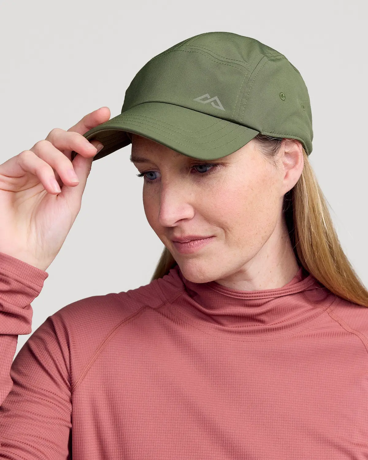 All Day 5 Panel Cap - Light Moss 1