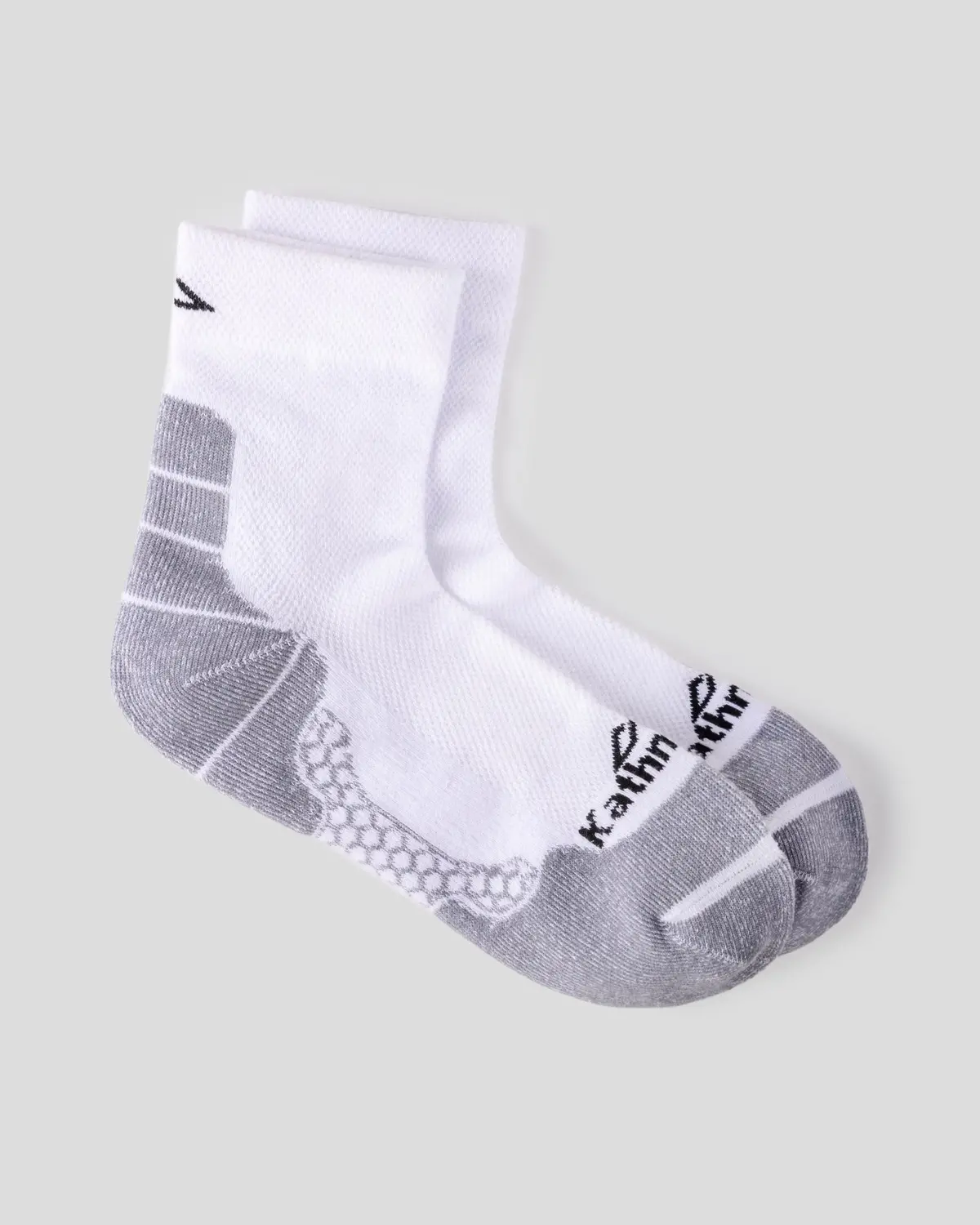Trailhead Drimotion 1/4 Crew Socks - White 1
