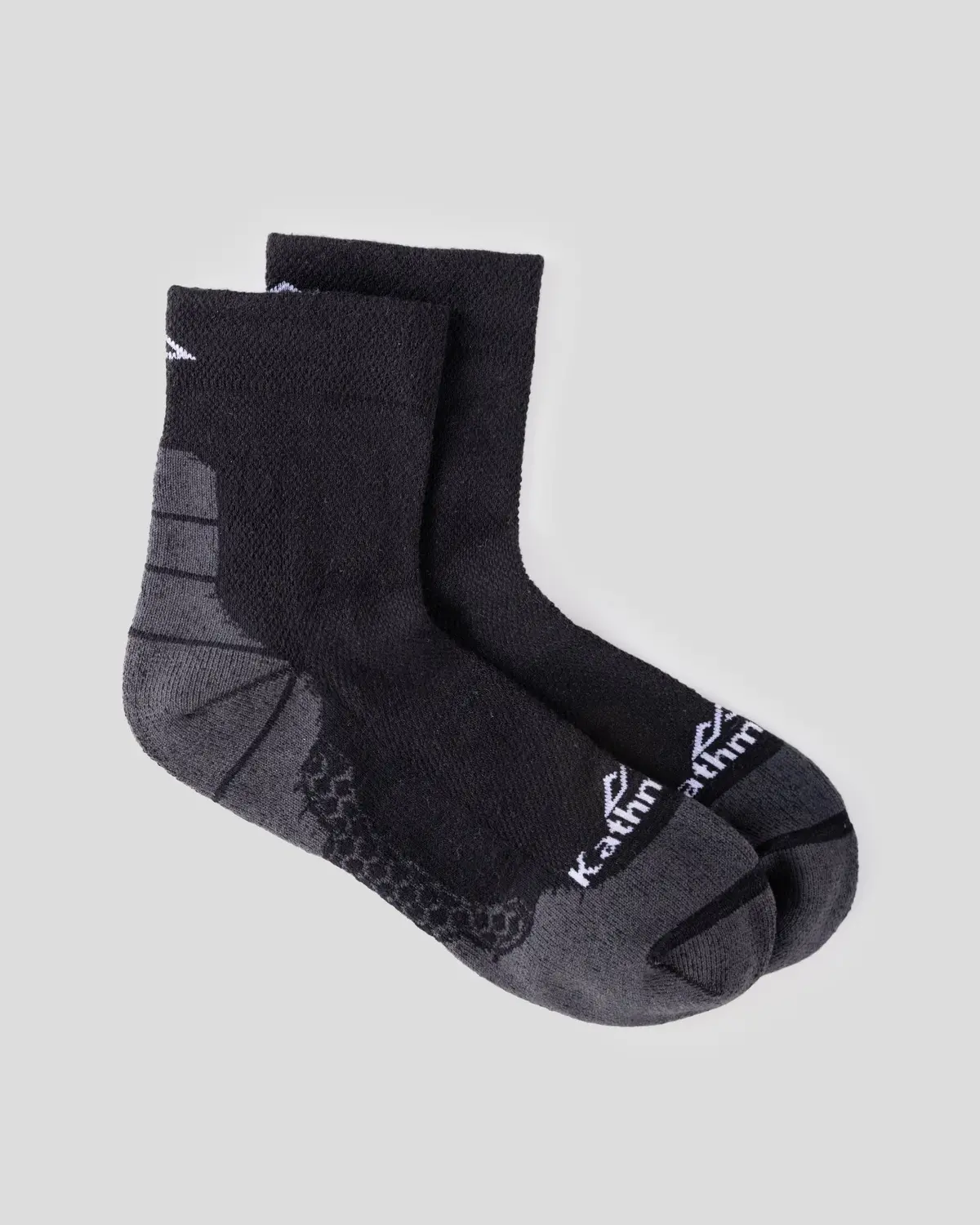Trailhead Drimotion 1/4 Crew Socks - Black Stingray 1