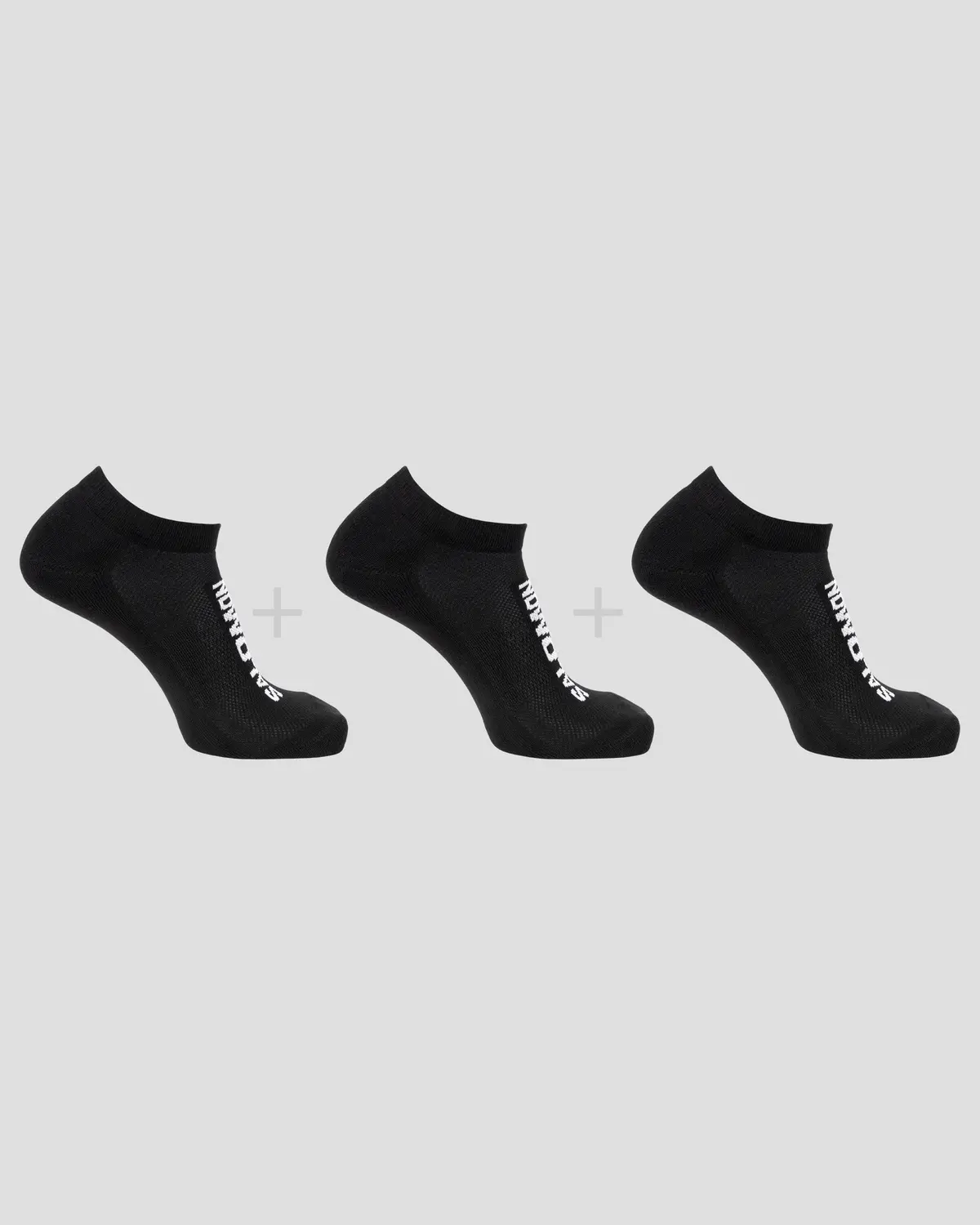 Salomon Everyday Low 3-Pack - Black/Black/Black 1