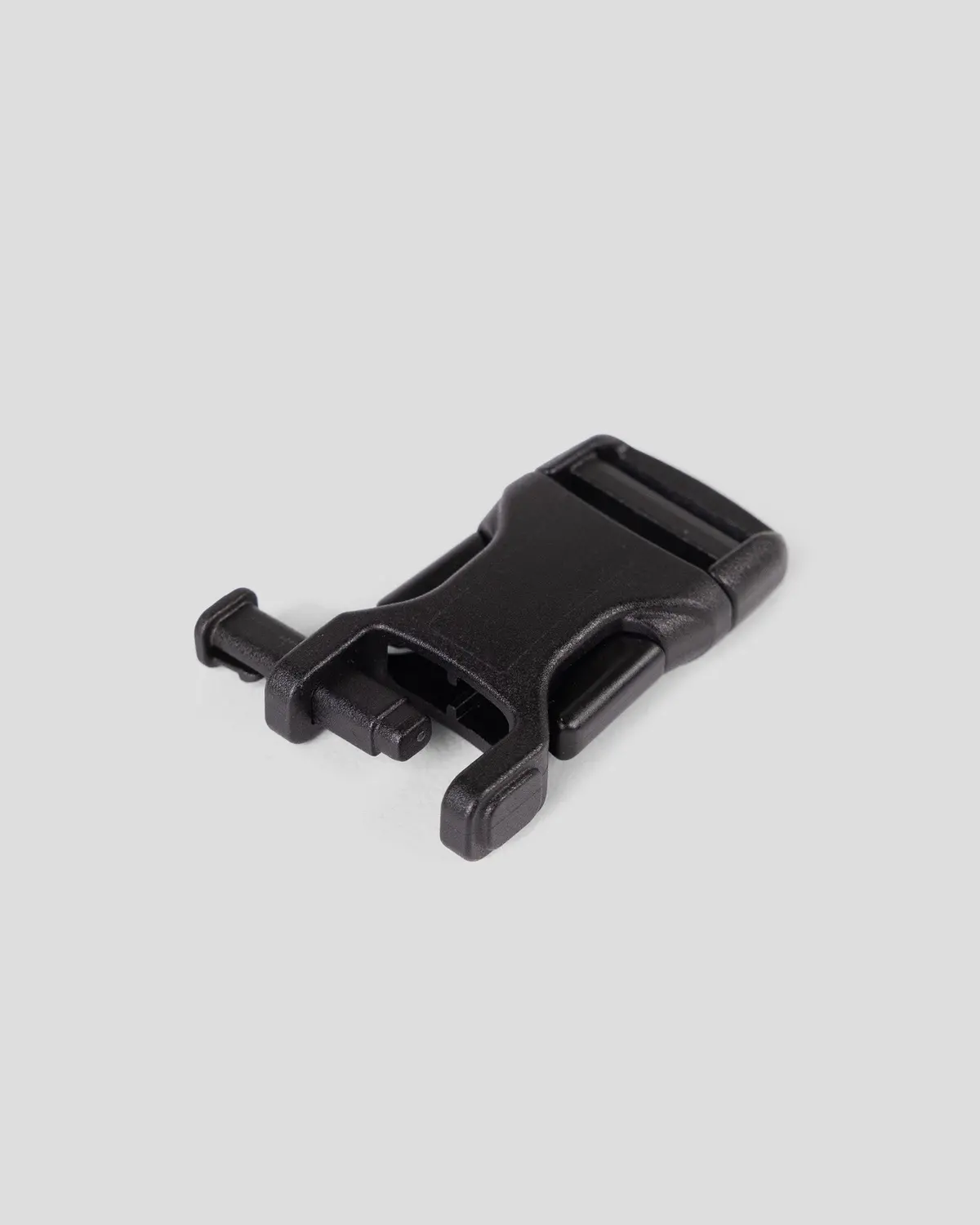 15Mm Buckle Repair Kit - Single Adjust - Black 1