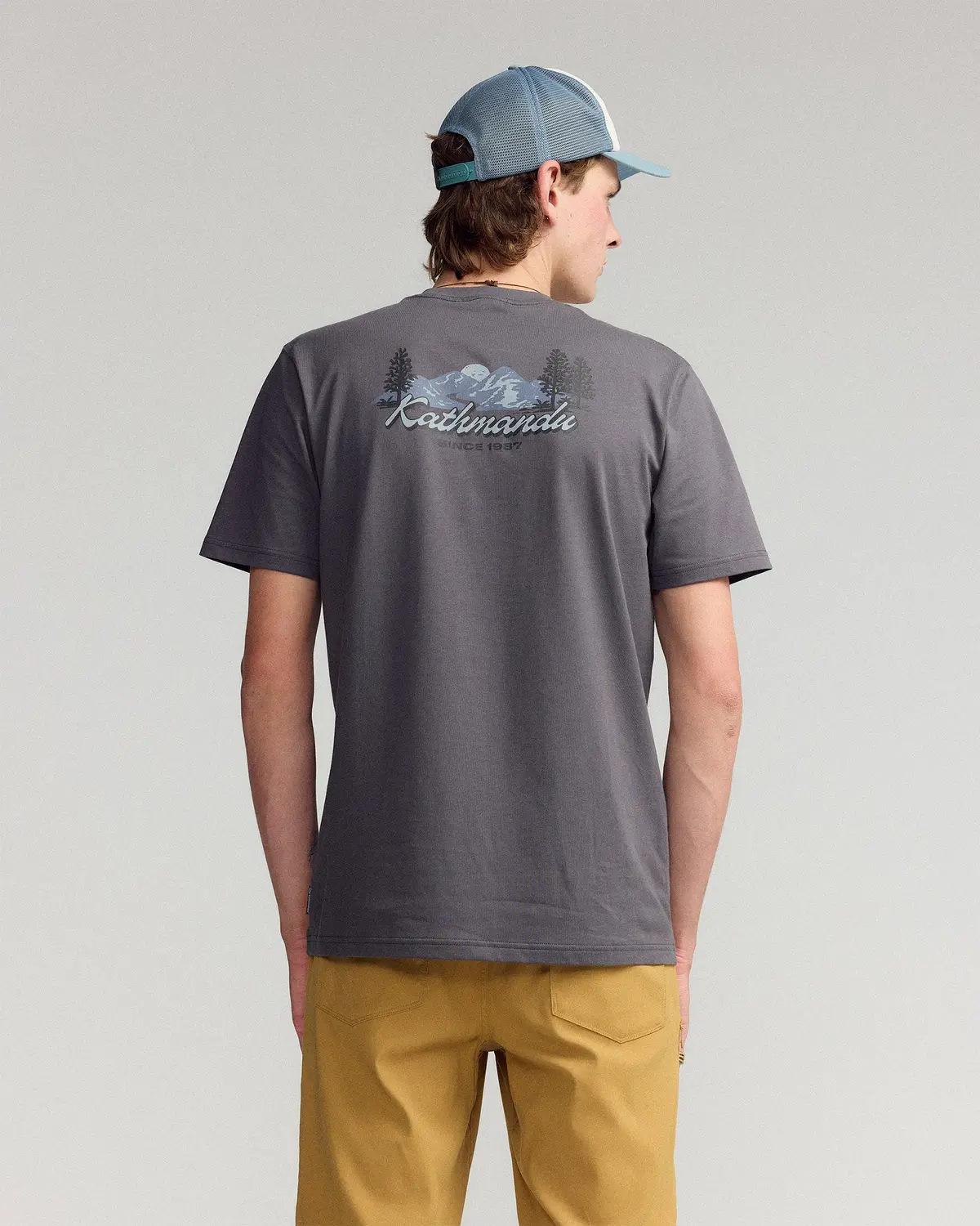 Men’S River Organic Cotton T-Shirt  -  Shale 3
