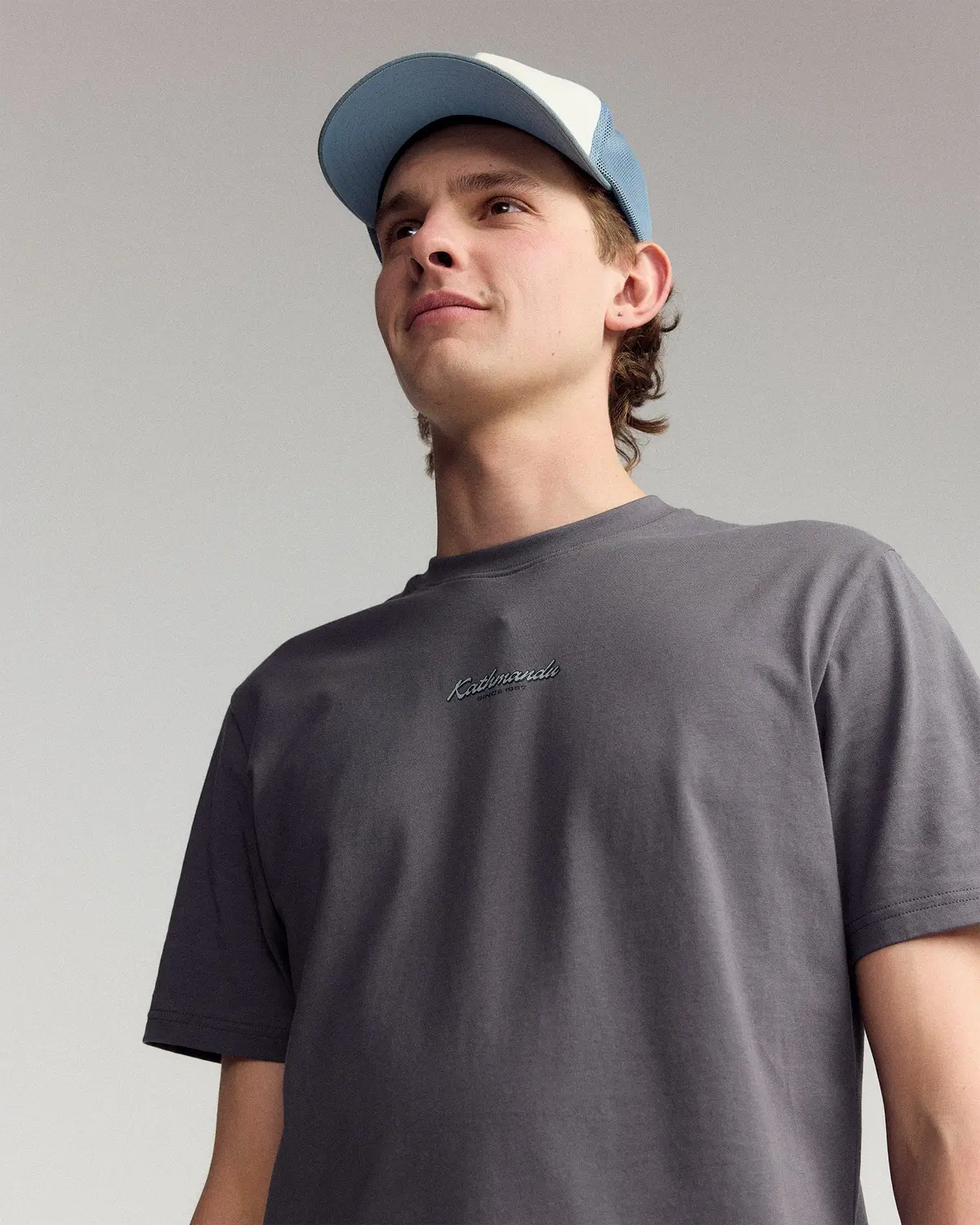 Men’S River Organic Cotton T-Shirt  -  Shale 4
