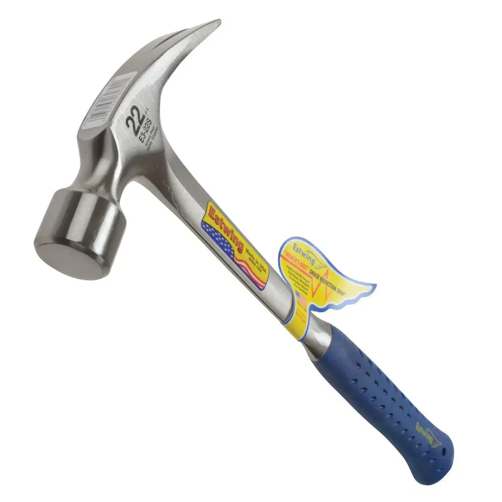 Estwing 22Oz Straight Claw Framing Hammer E3/22S 1