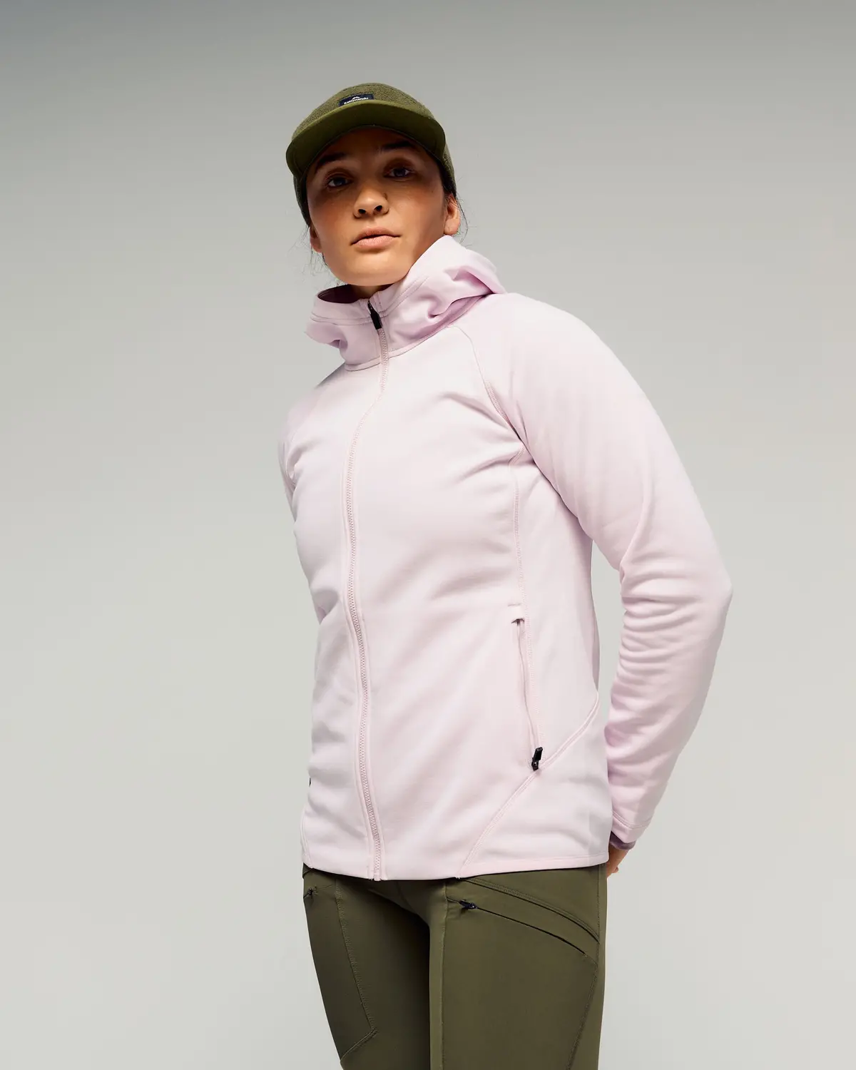 Women's Anytime Fleece Hooded Jacket -  Stardust 1
