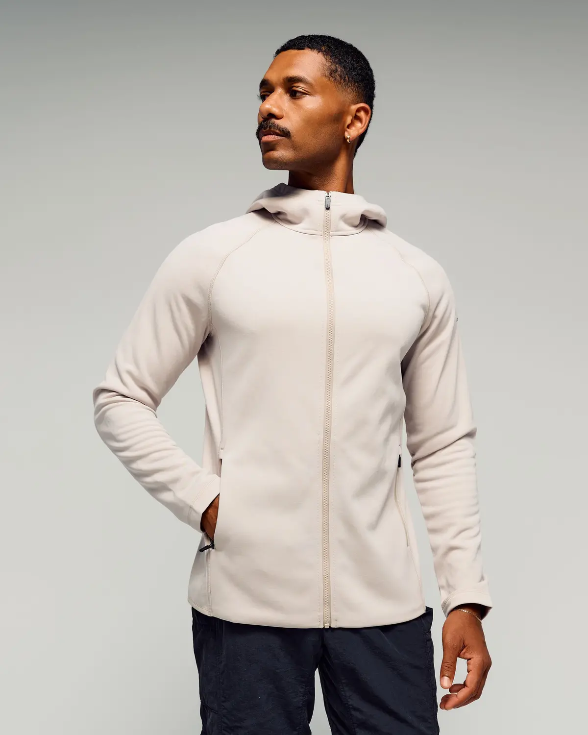 Men's Anytime Fleece Hooded Jacket -  Light Hike 1