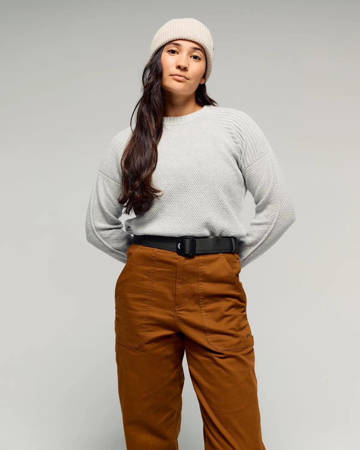 Women's Retreat Merino Blend Crew Pullover -  Super Moon 1