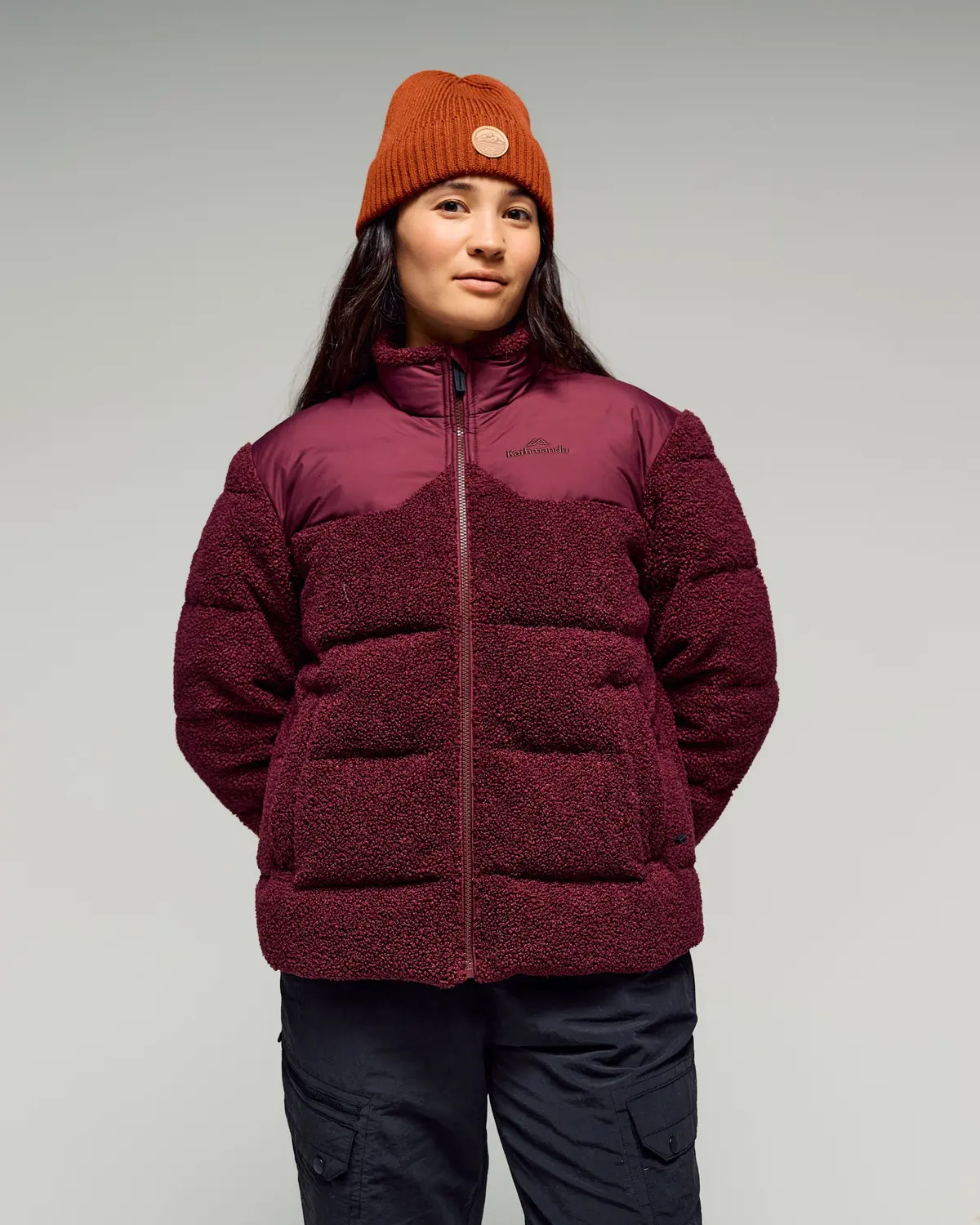 Women's Epiq Hybrid Fleece Jacket - Mulberry 1