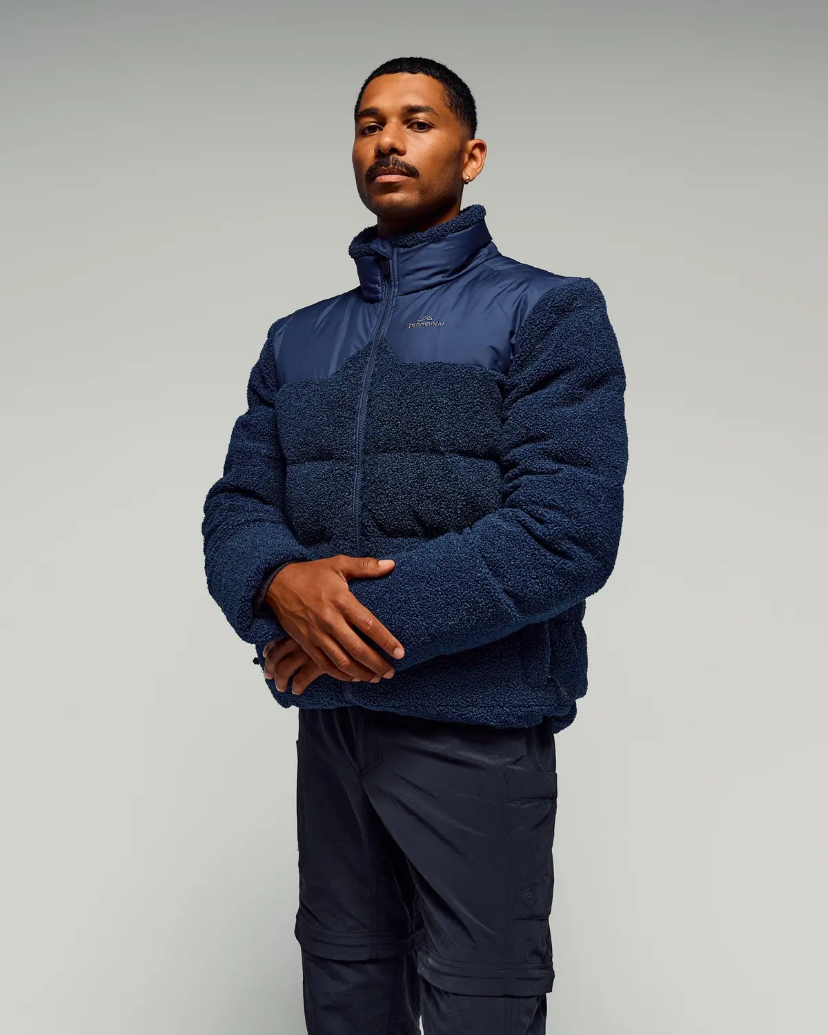 Men's Epiq Hybrid Fleece Jacket - Classic Navy 1