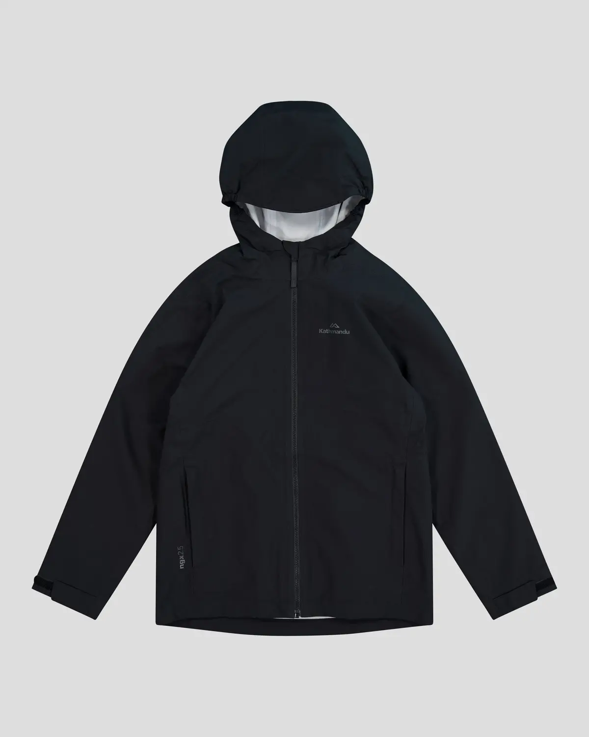 Kids Trailhead 3In1 Rain Hooded Jacket - Black Stingray 1