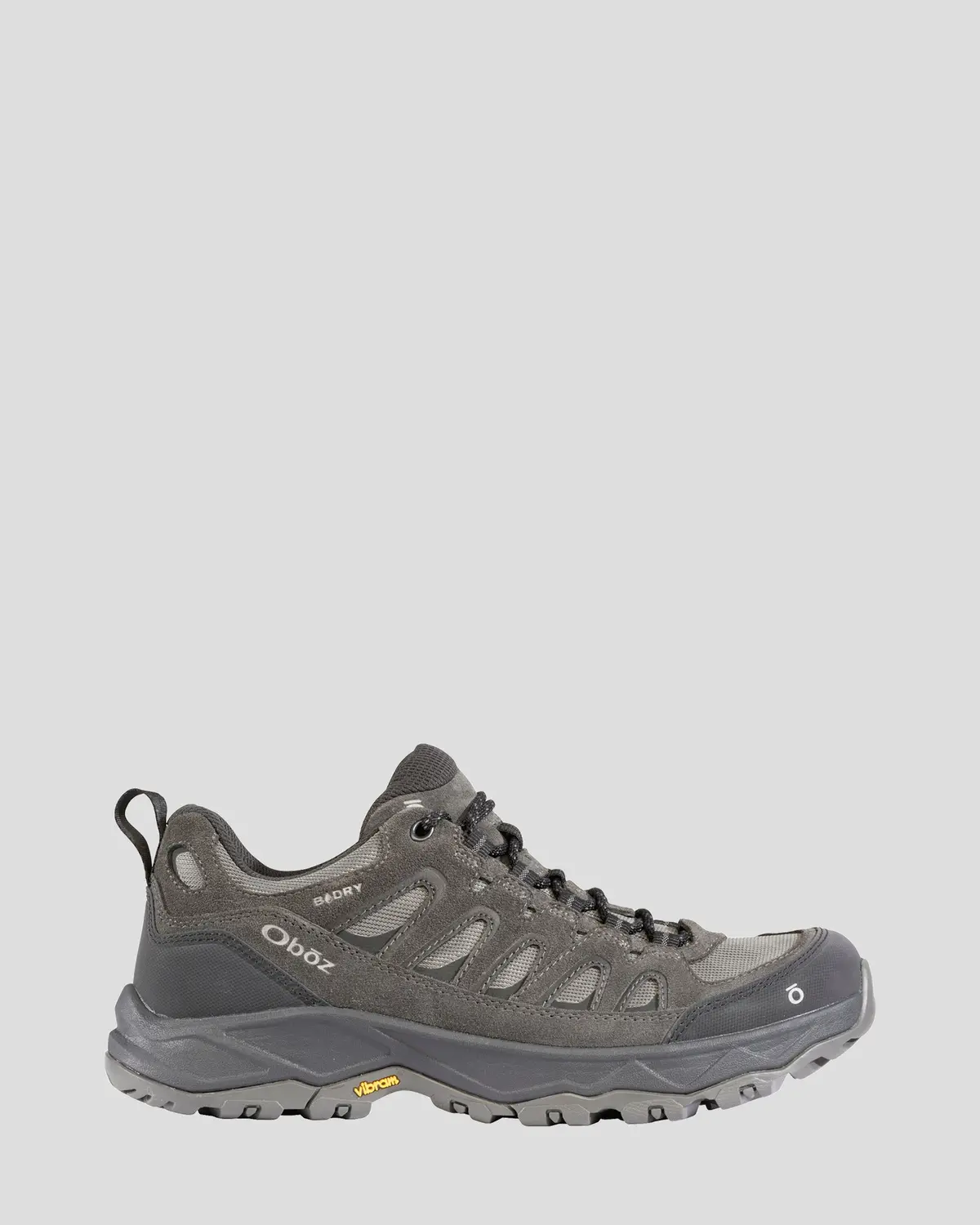 Men's Oboz Sawtooth Ascent Low B-Dry Shoes - Charcoal 1